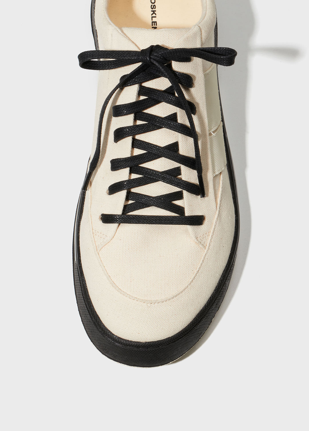 Canvas ag sneaker black sole M