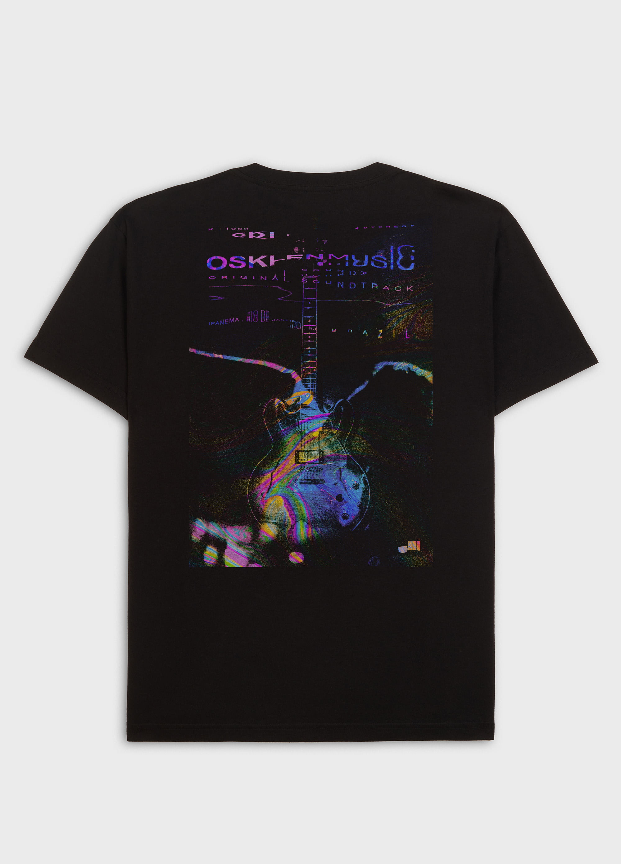 T-shirt vintage psy guitar