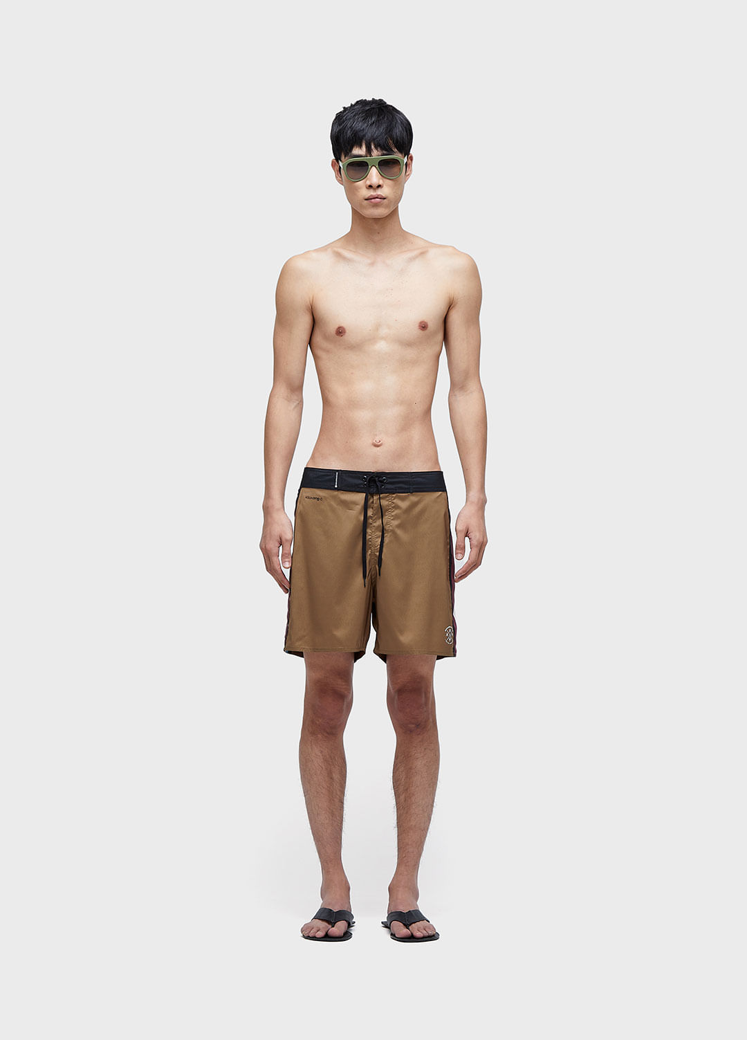 Bermuda surf aquaone vintage stripe