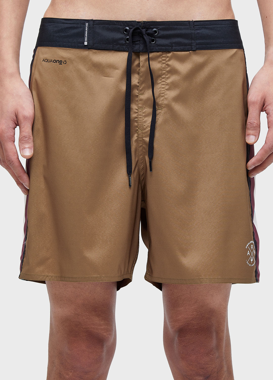 Bermuda surf aquaone vintage stripe