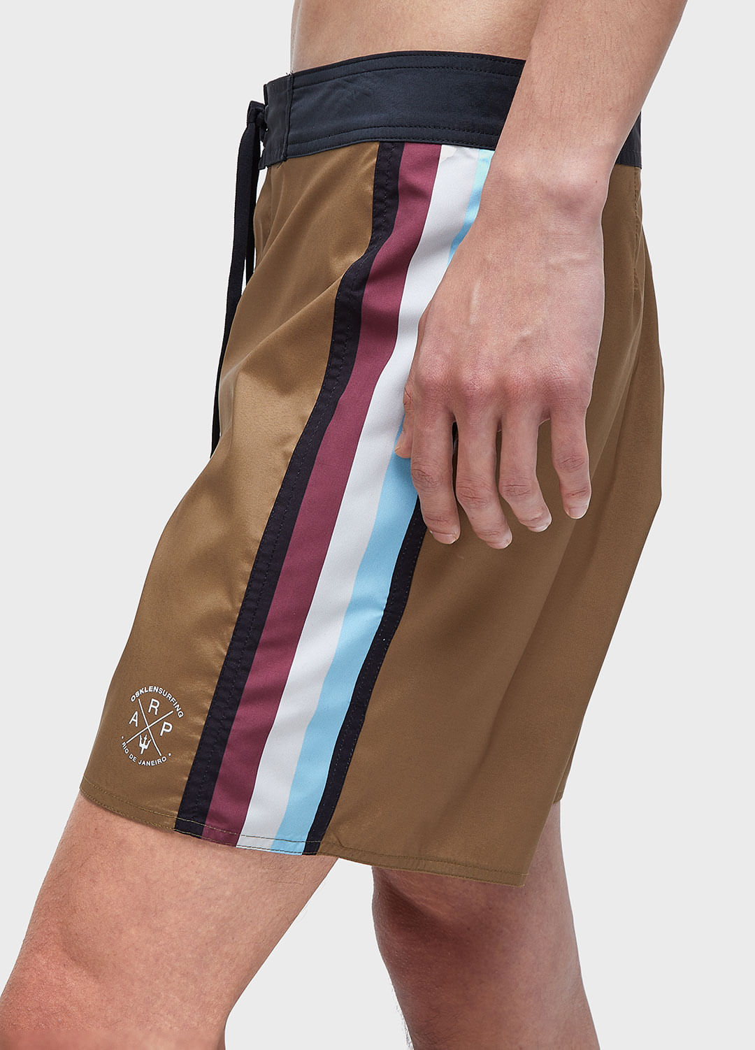 Bermuda surf aquaone vintage stripe