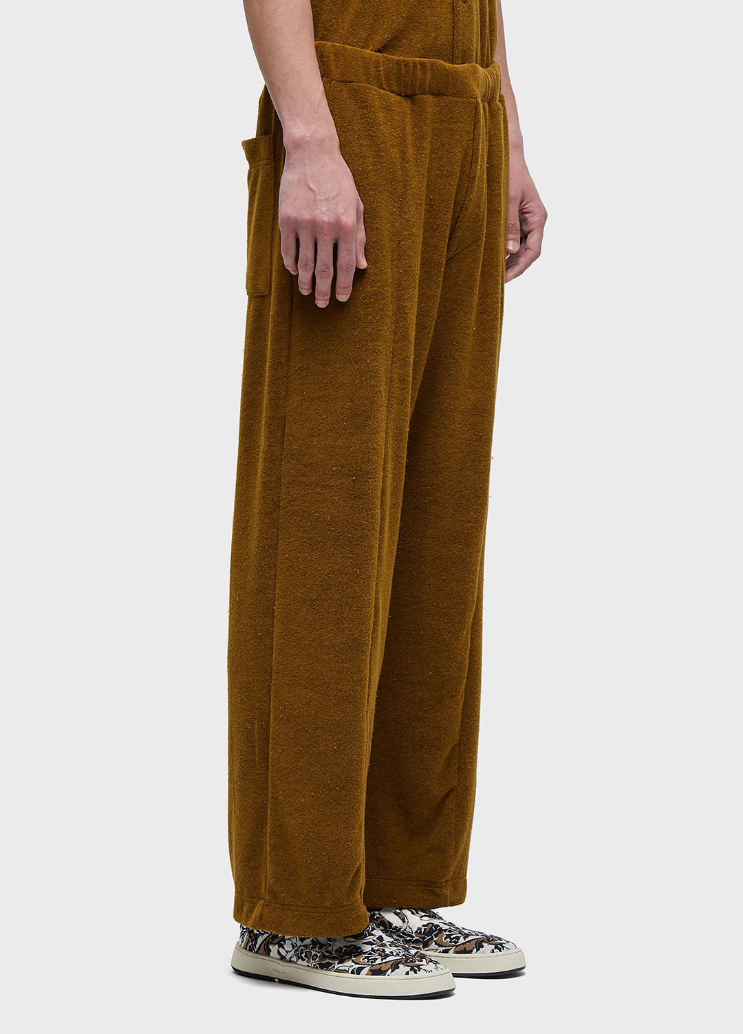 Calça atoalhada
