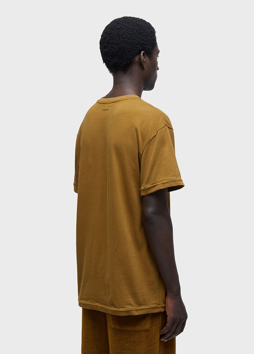 T-shirt rosa bordado