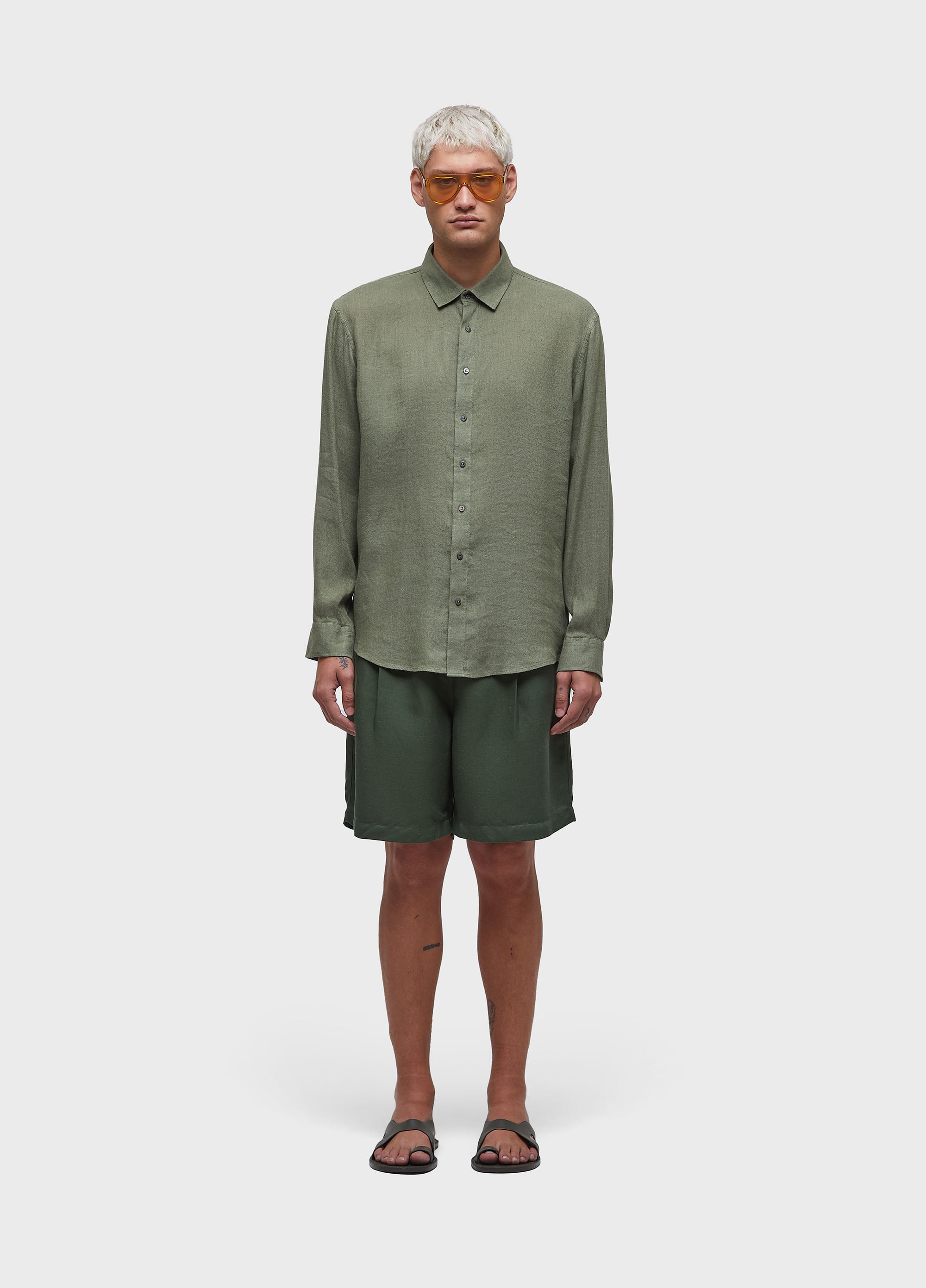 Camisa linen recycled