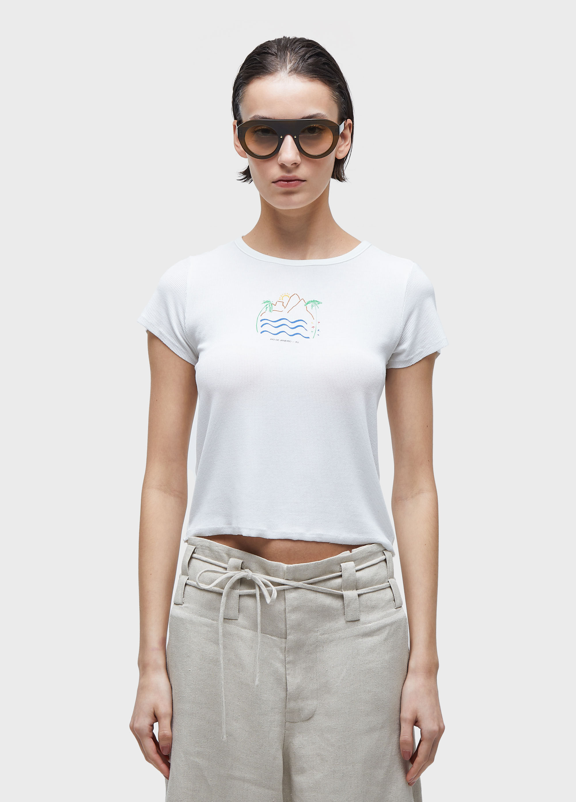 T-shirt baby look souvenir
