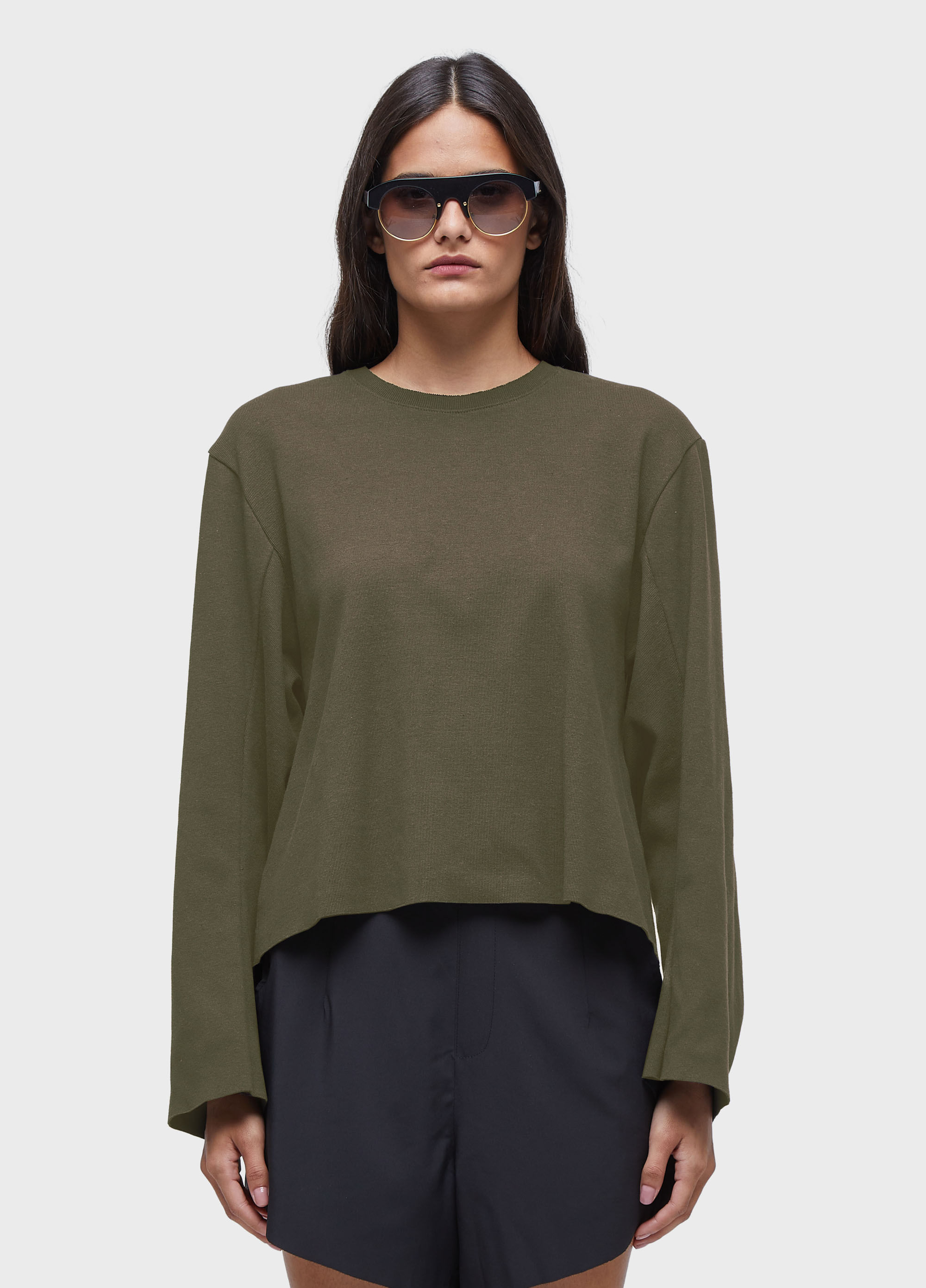 Blusa  malha rustica