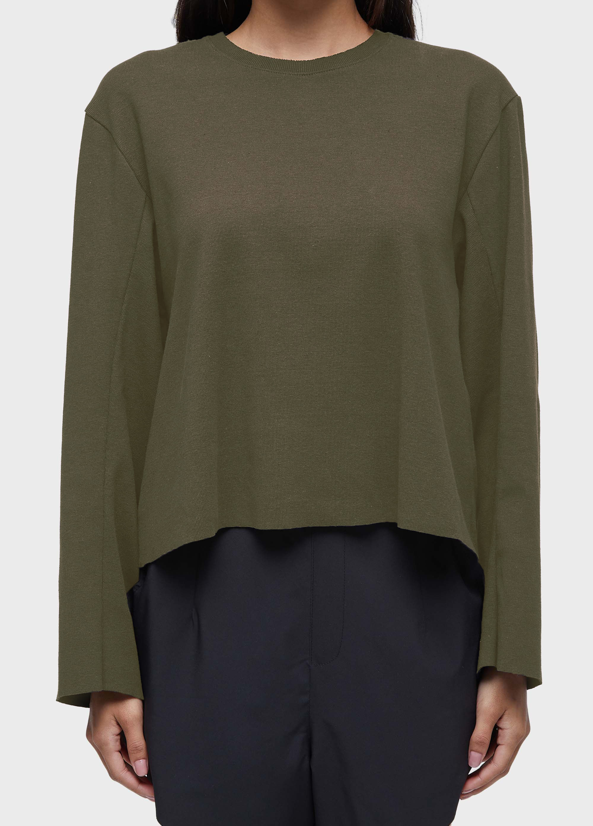 Blusa  malha rustica