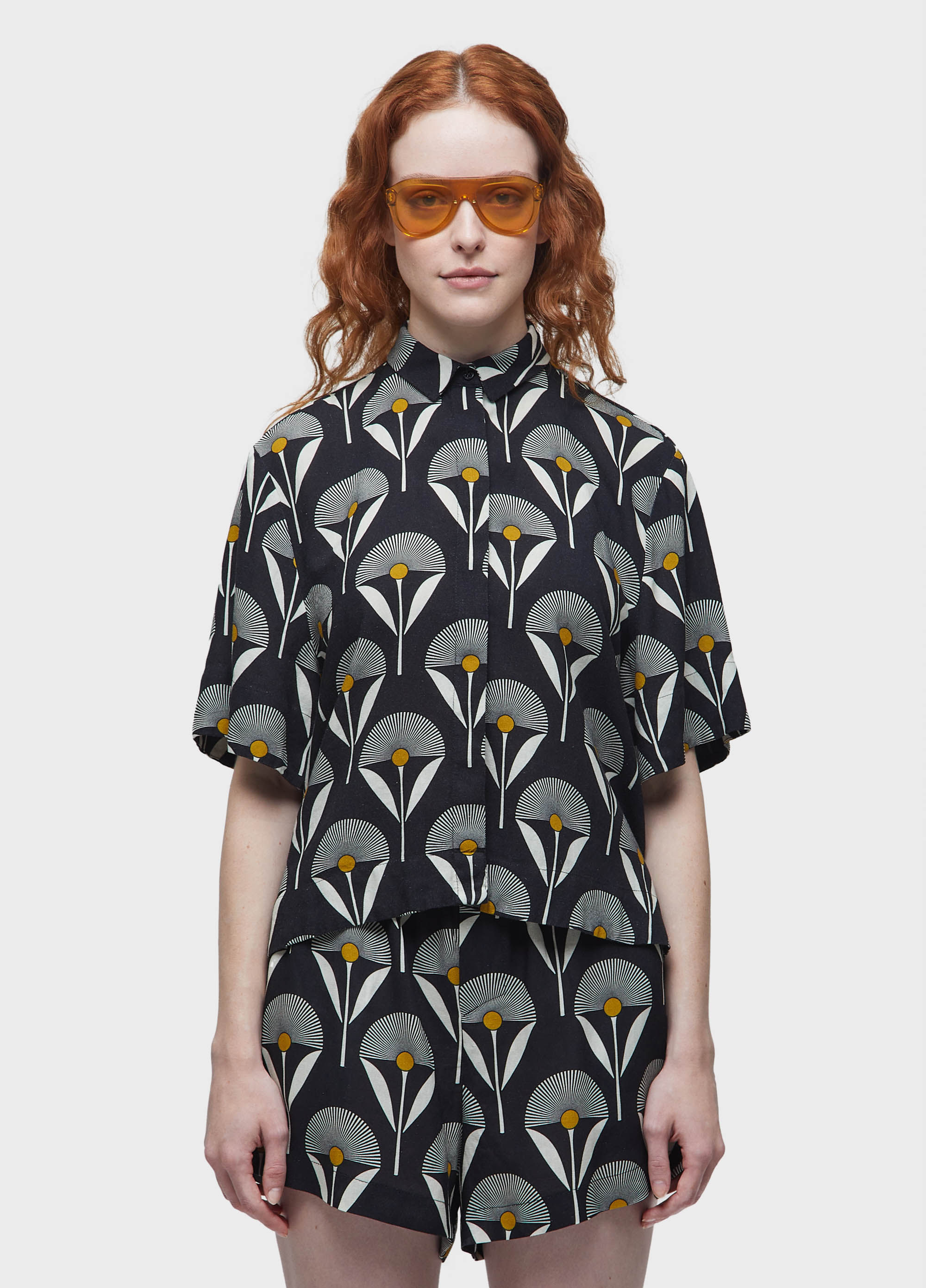 Camisa  sunflower dots