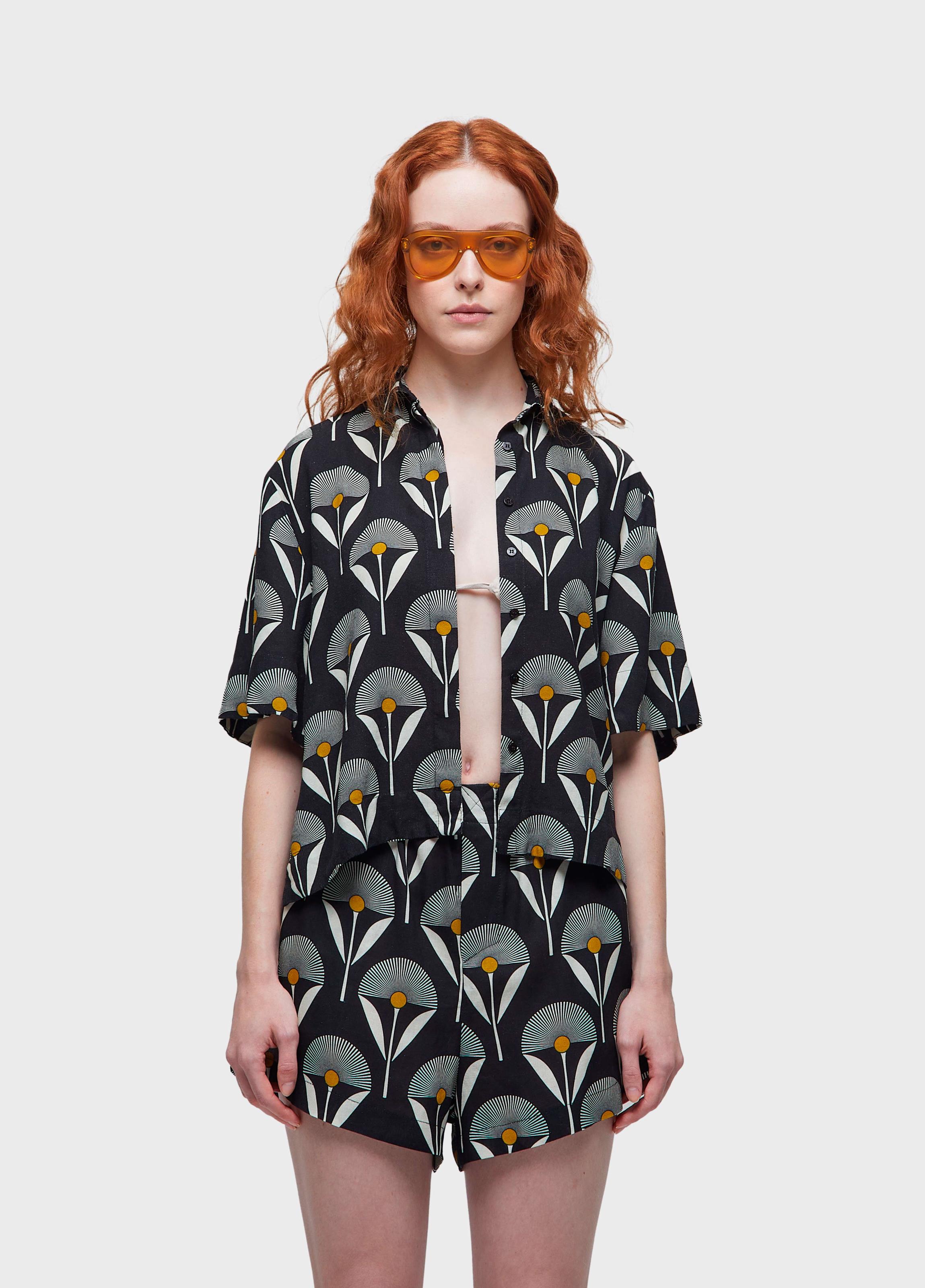 Camisa  sunflower dots