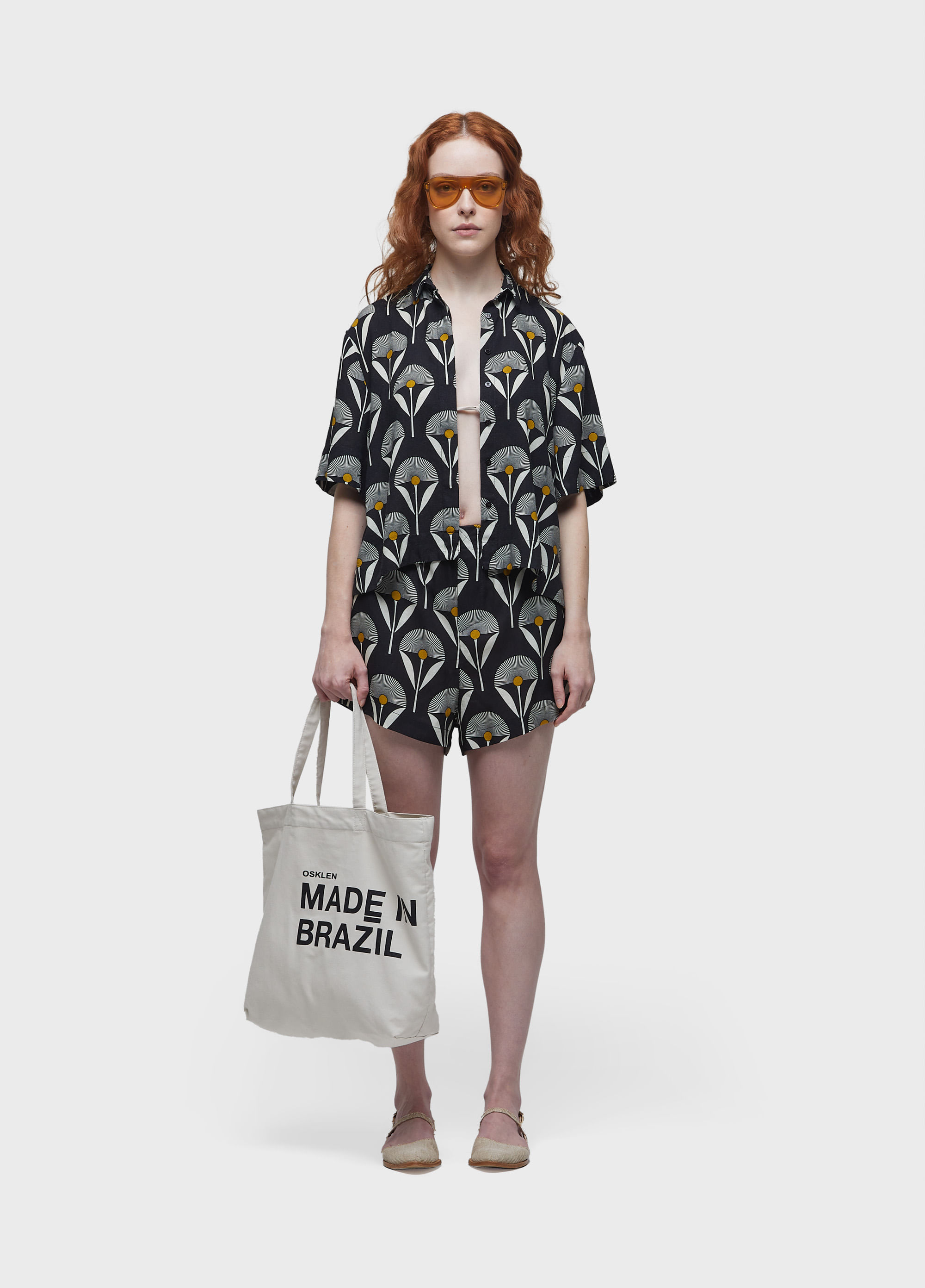 Camisa  sunflower dots