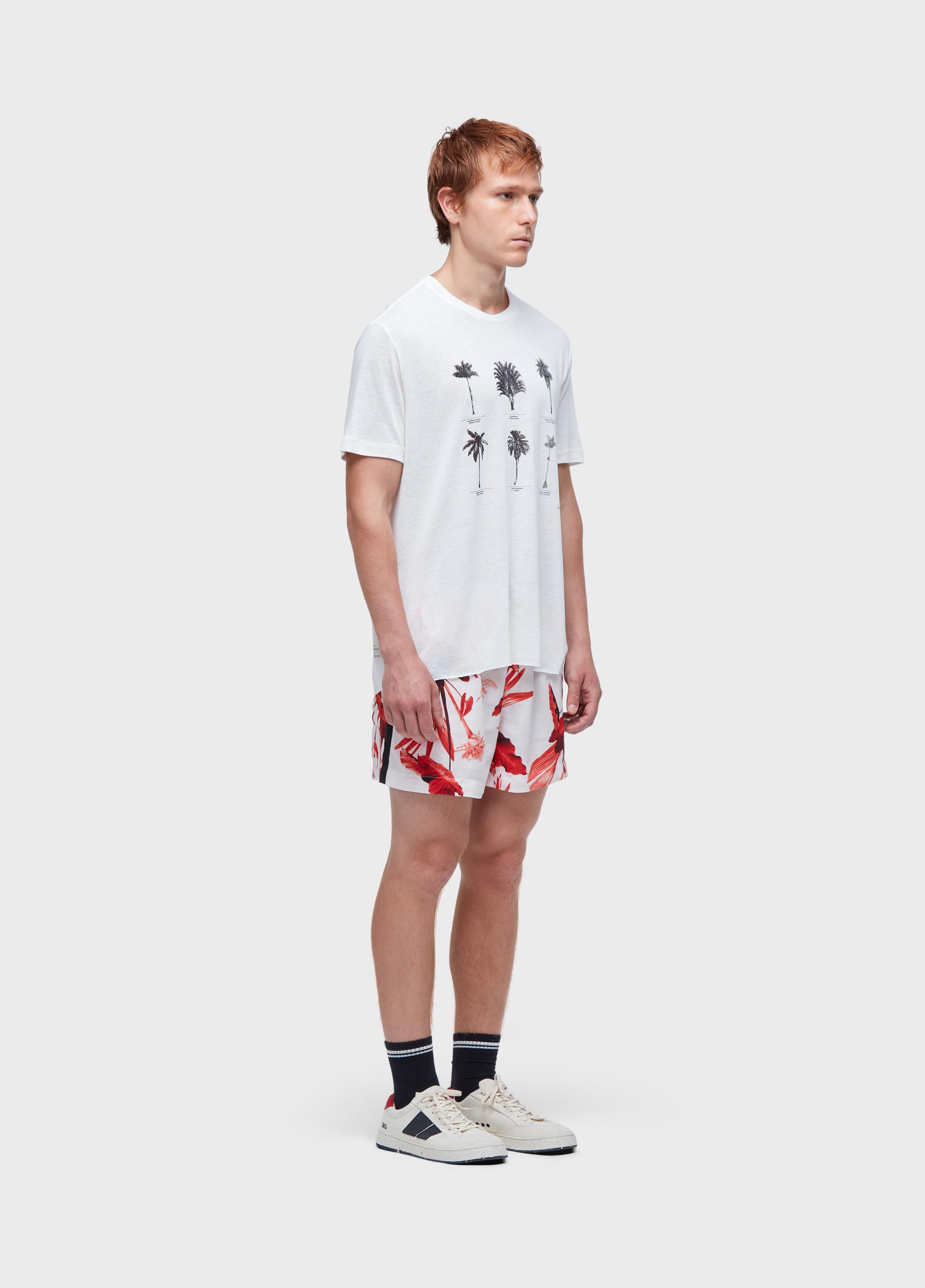 T-shirt light linen inhotim palmeiras