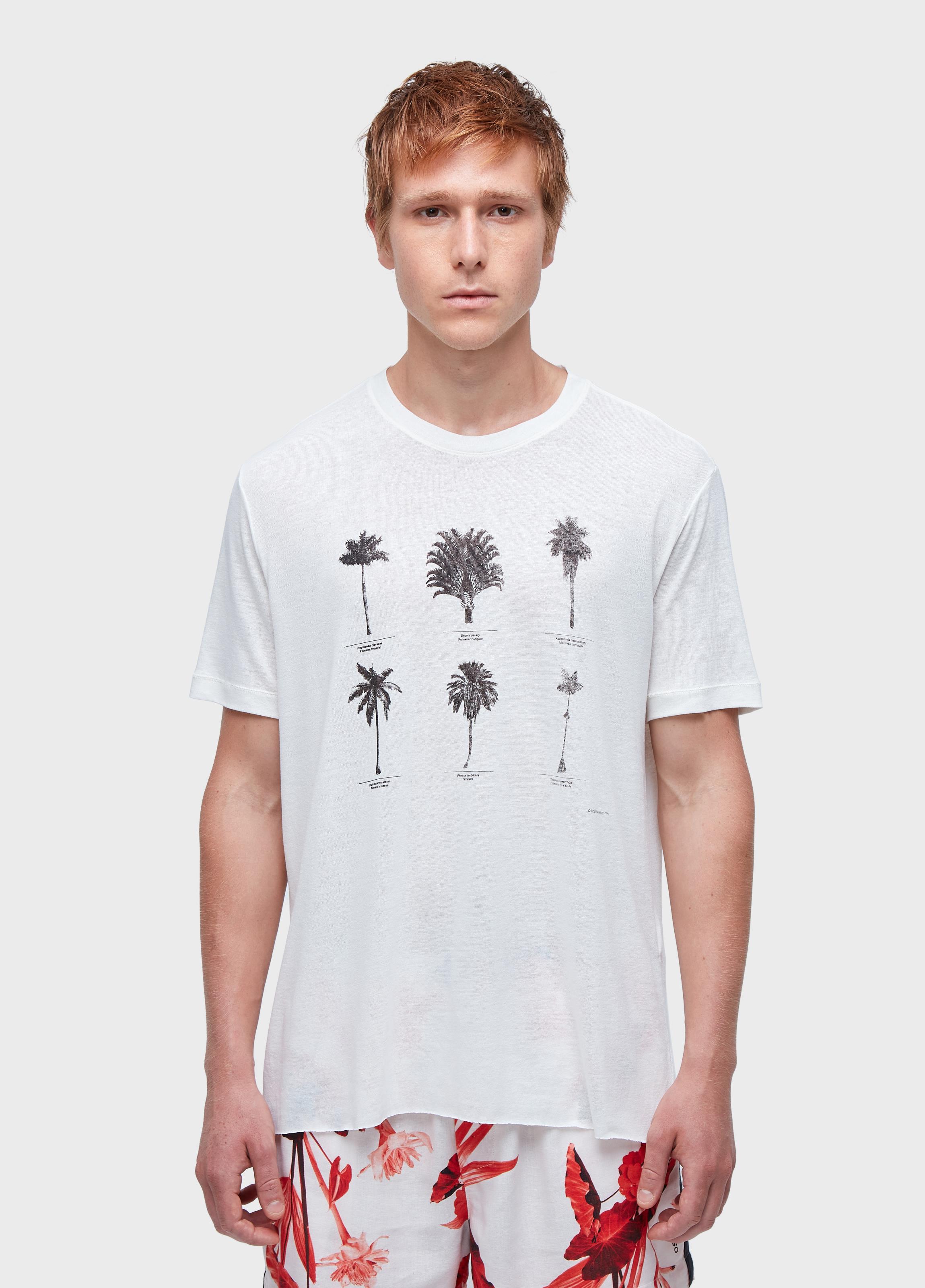 T-shirt light linen inhotim palmeiras