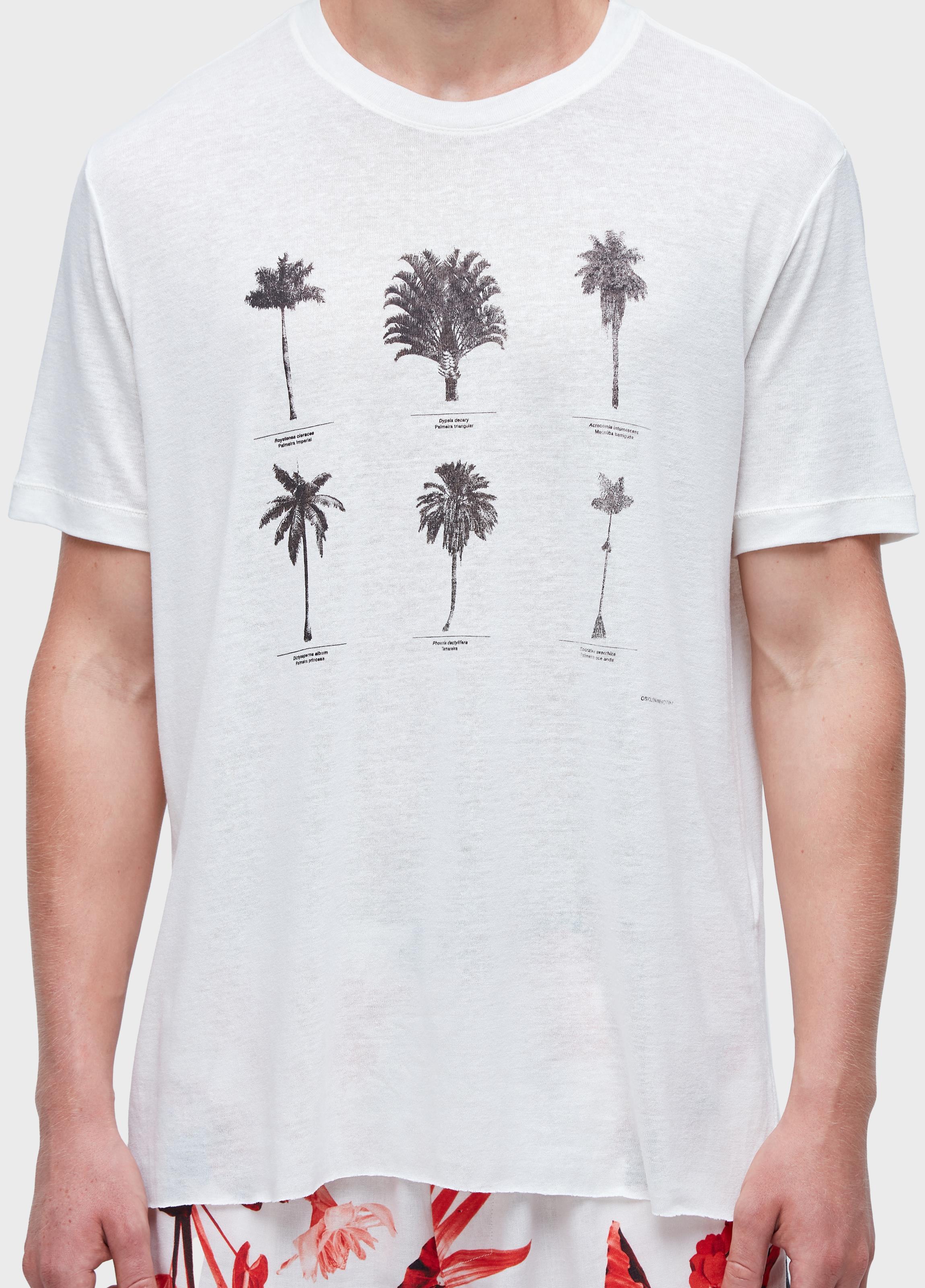T-shirt light linen inhotim palmeiras