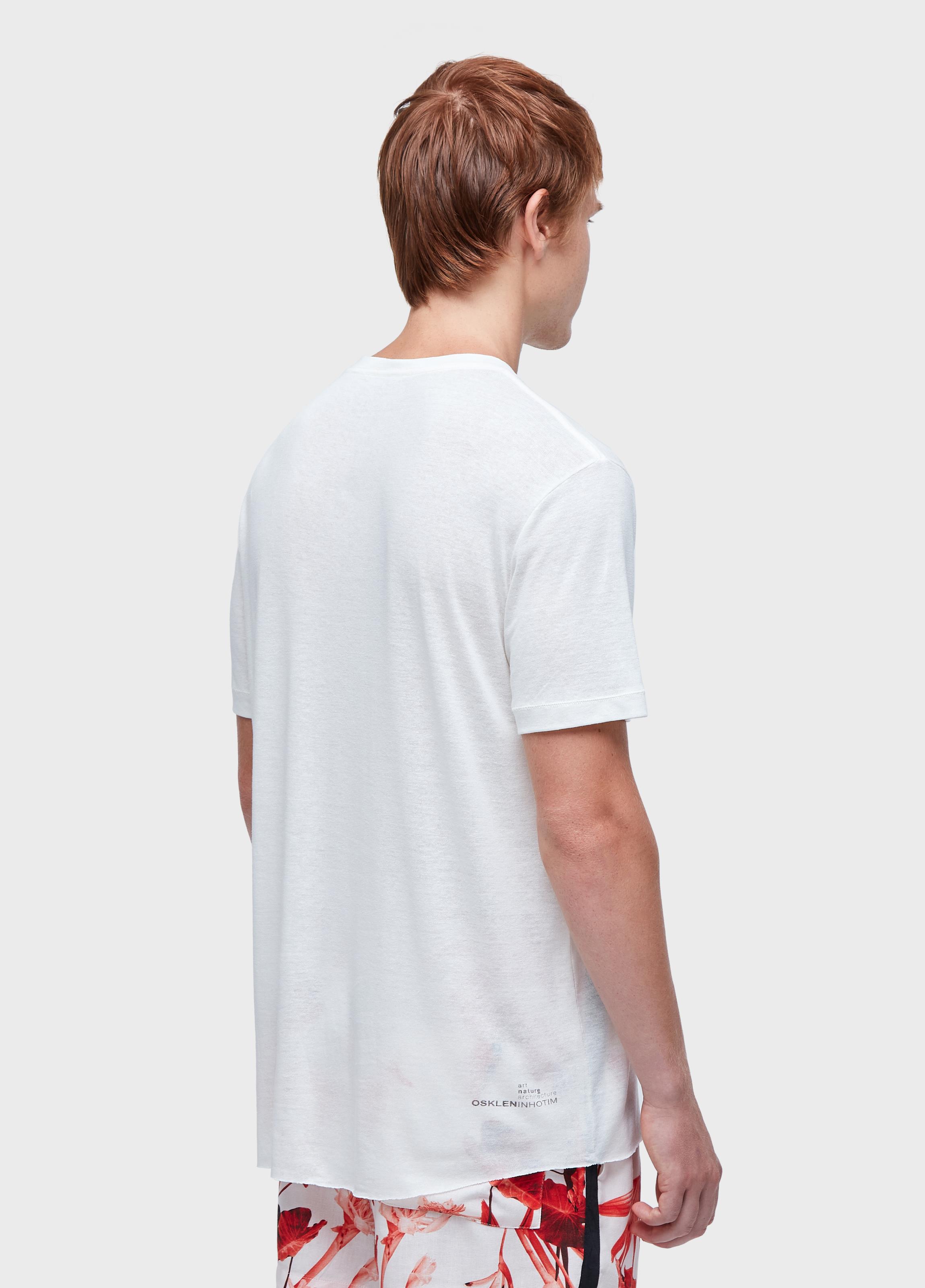 T-shirt light linen inhotim palmeiras