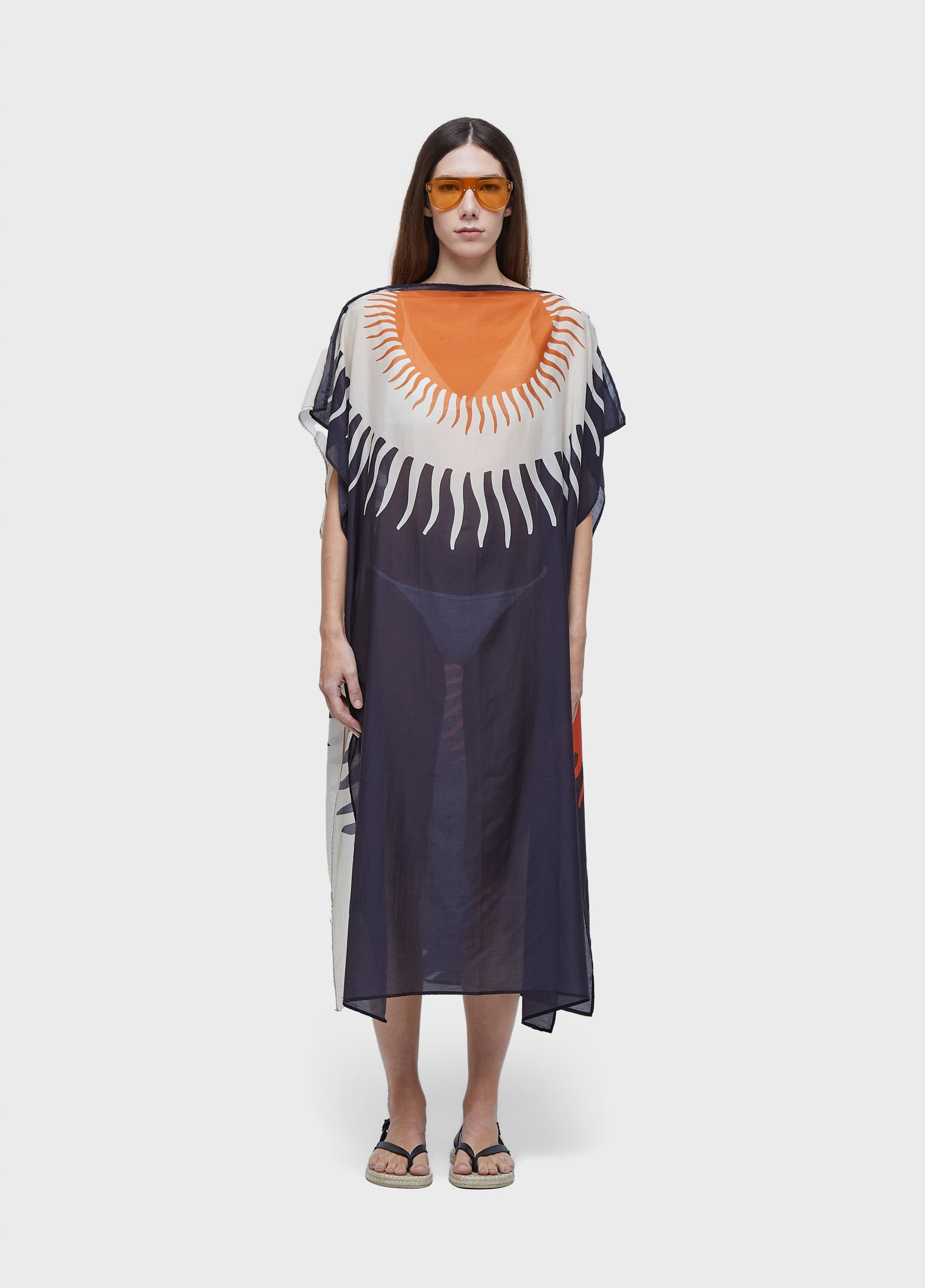 Vestido scarf sol duo