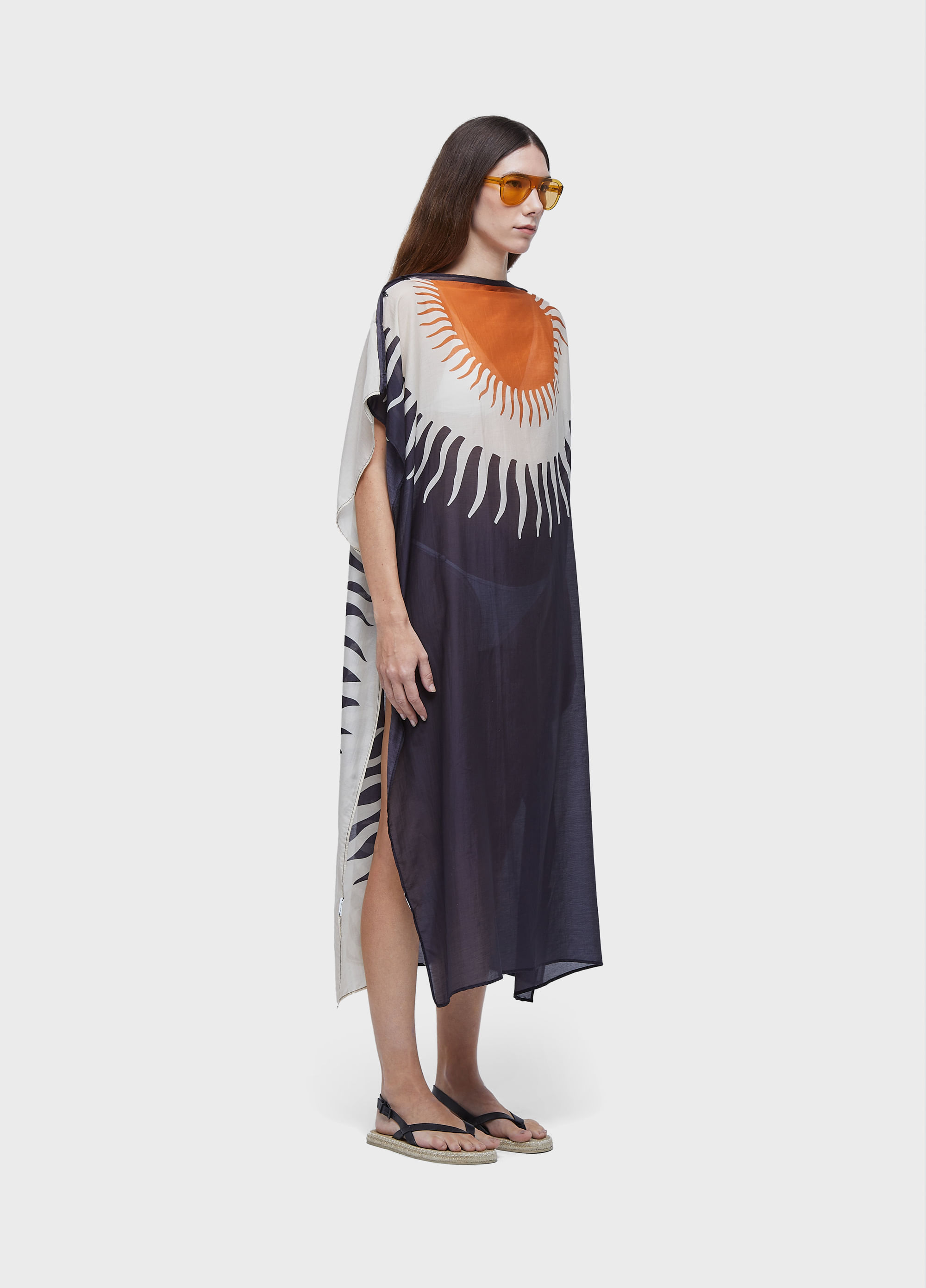 Vestido scarf sol duo