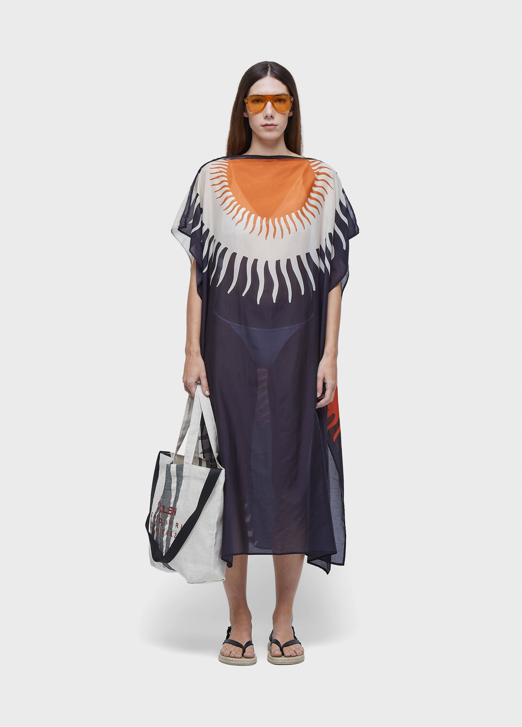 Vestido scarf sol duo