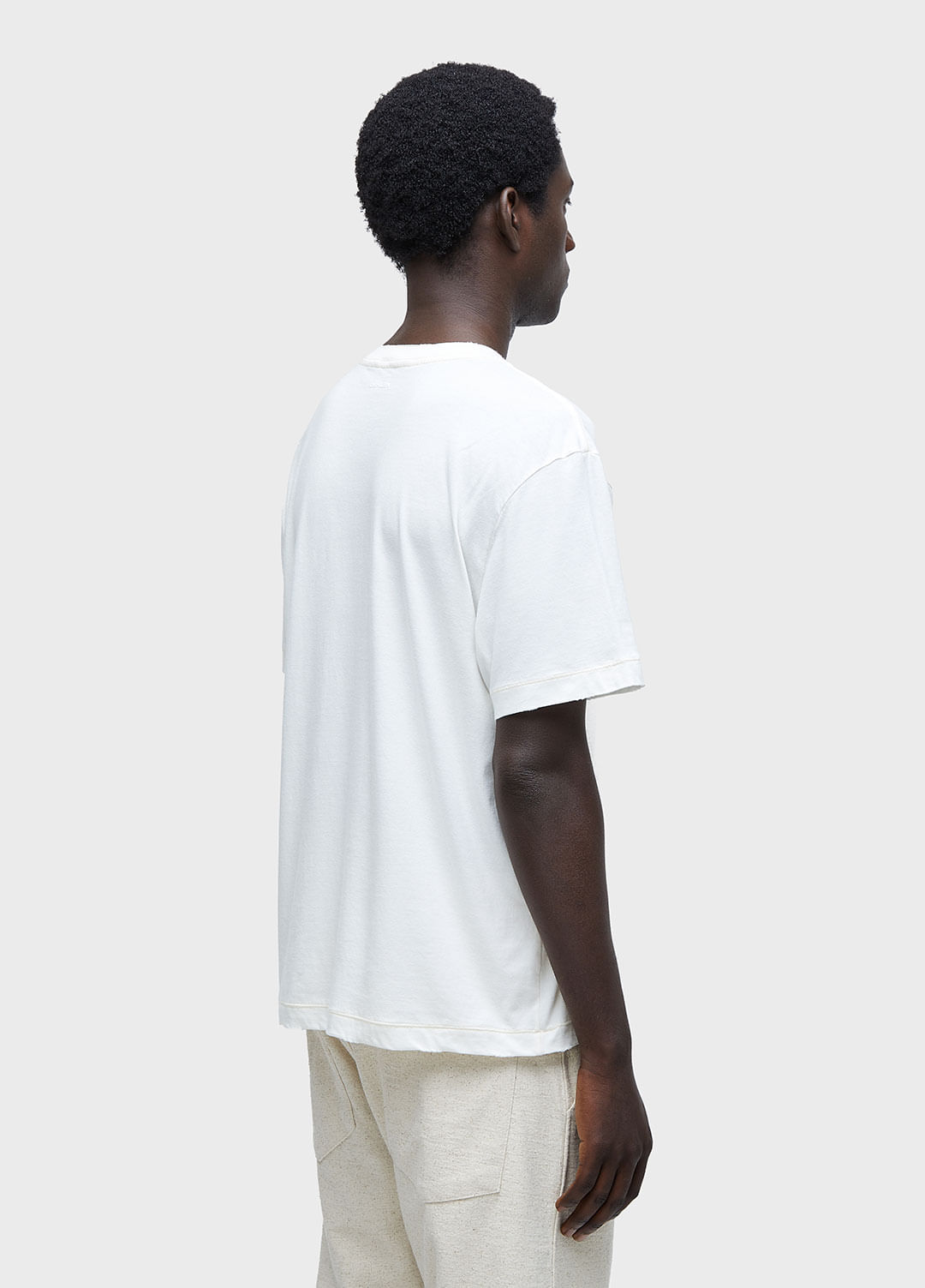 T-shirt regular destroyed