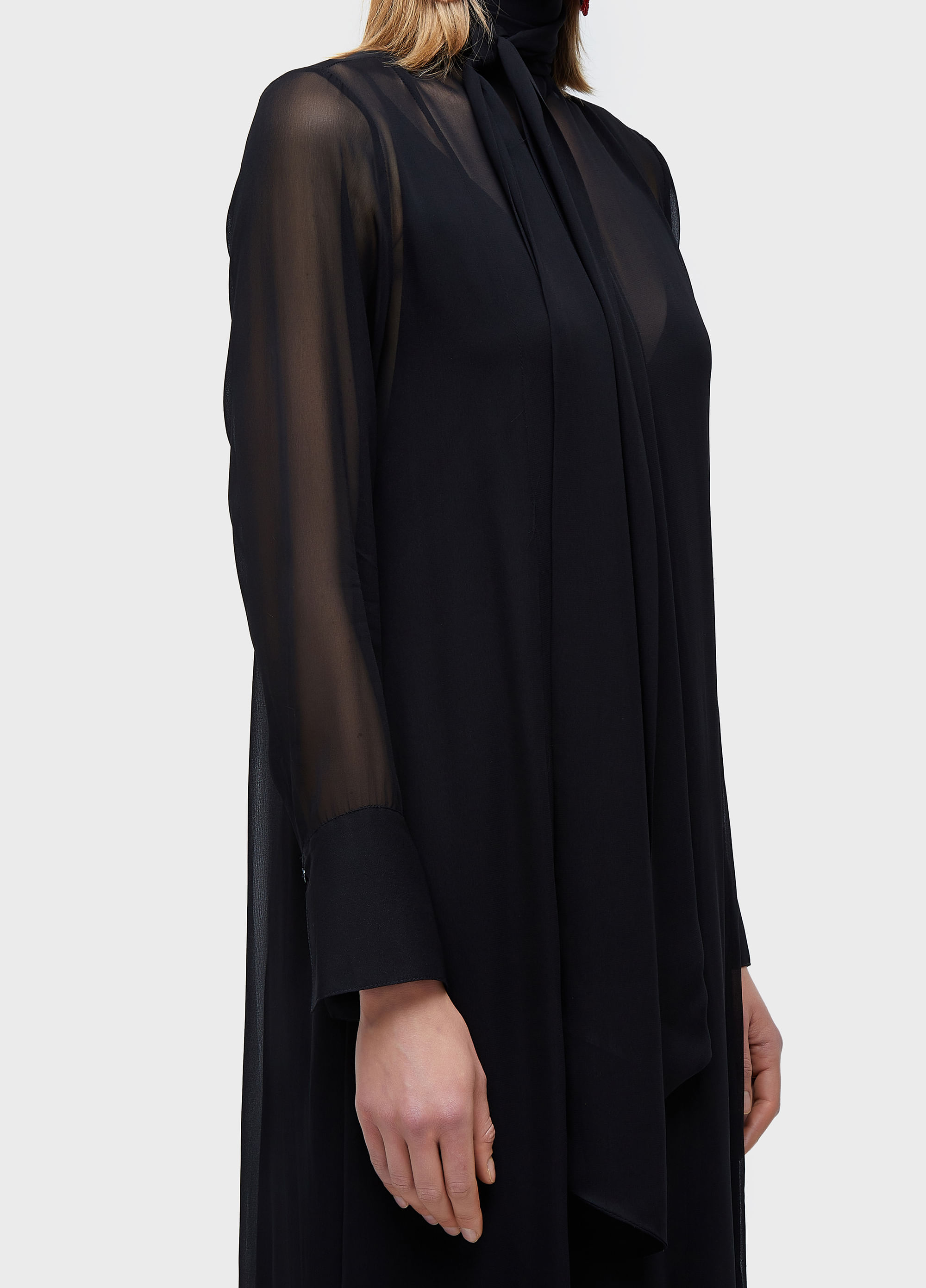 Vestido  longo gola