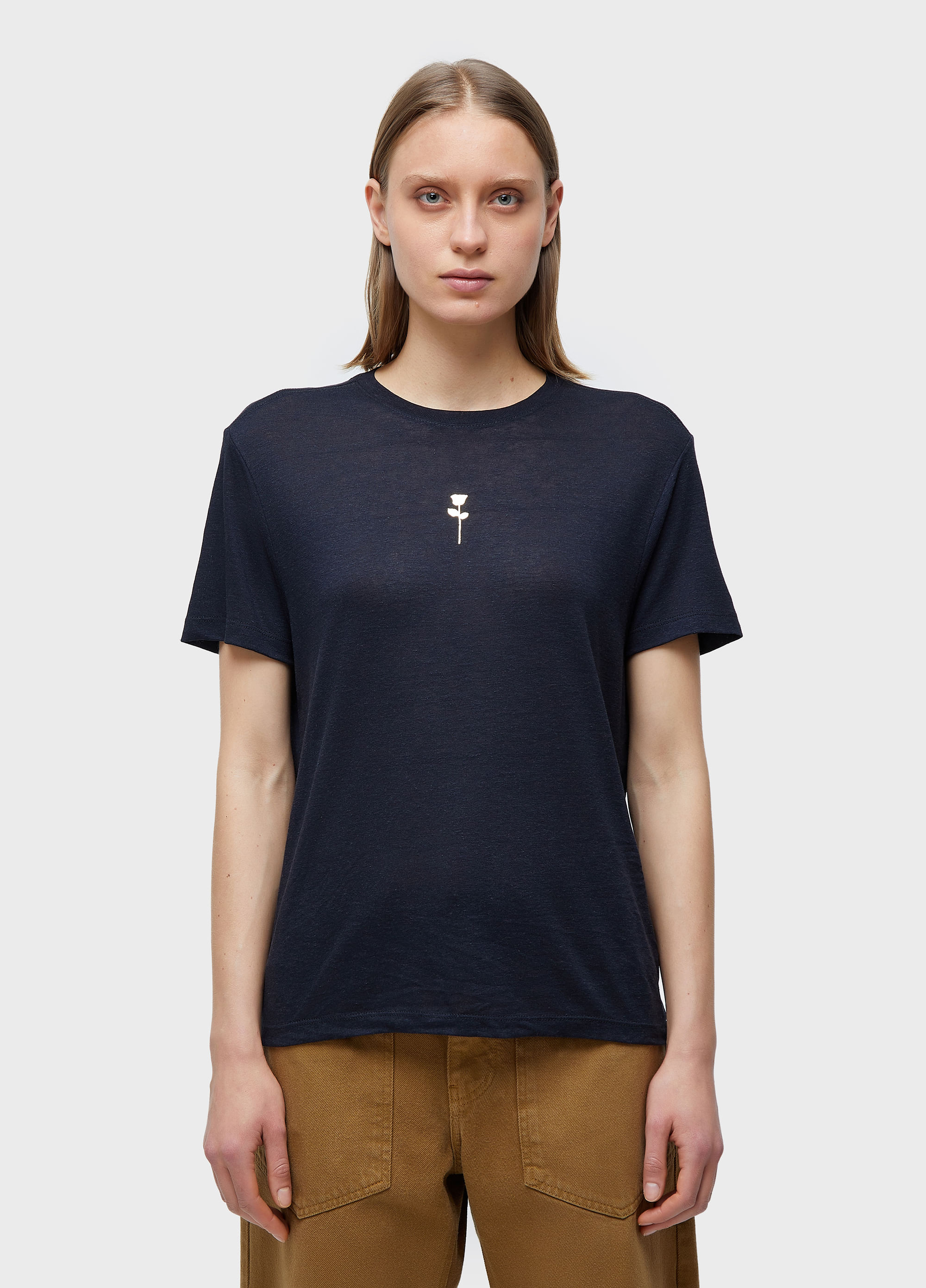 T-shirt  rosa dourada