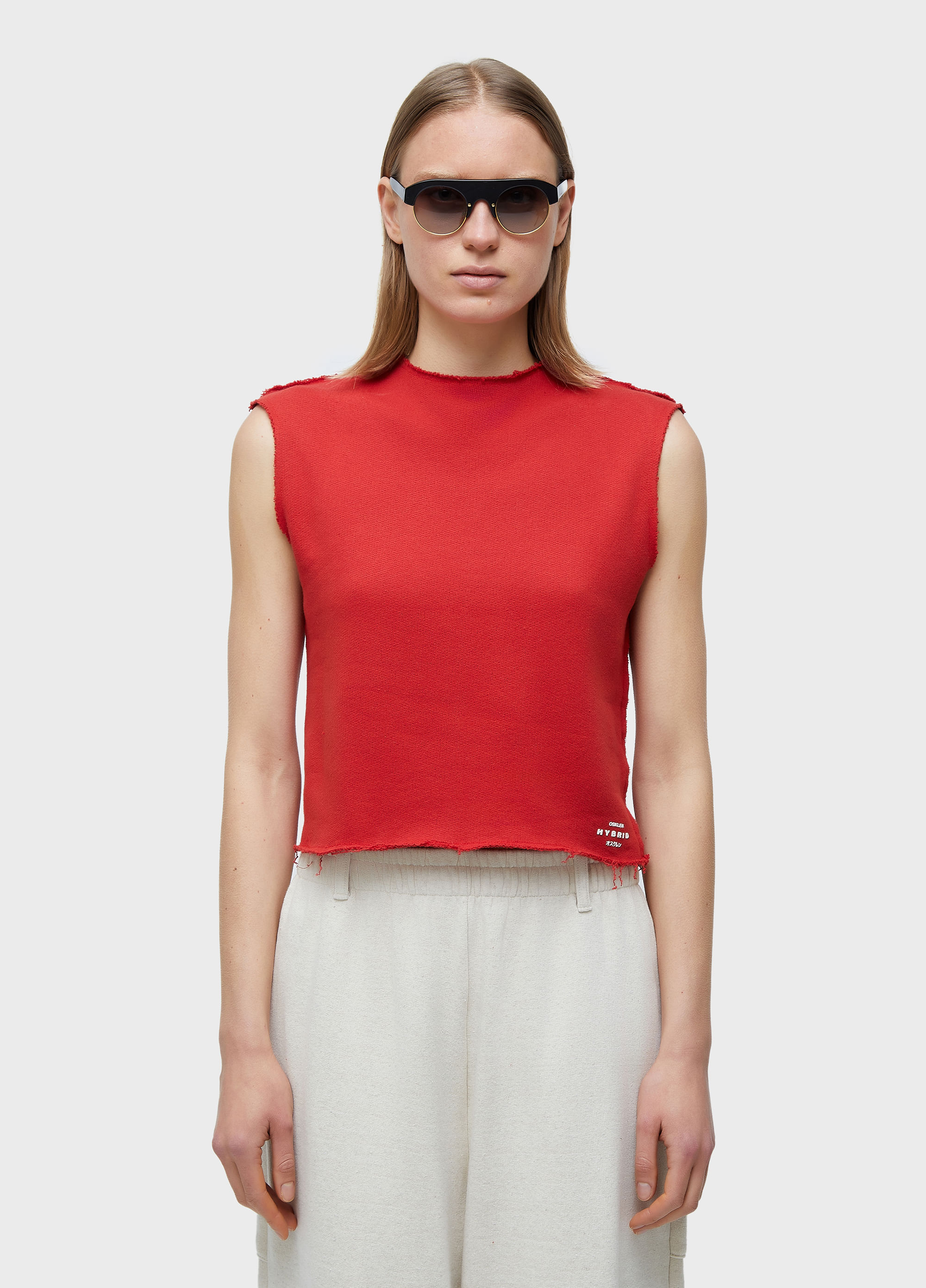 Sleeveless double face eco