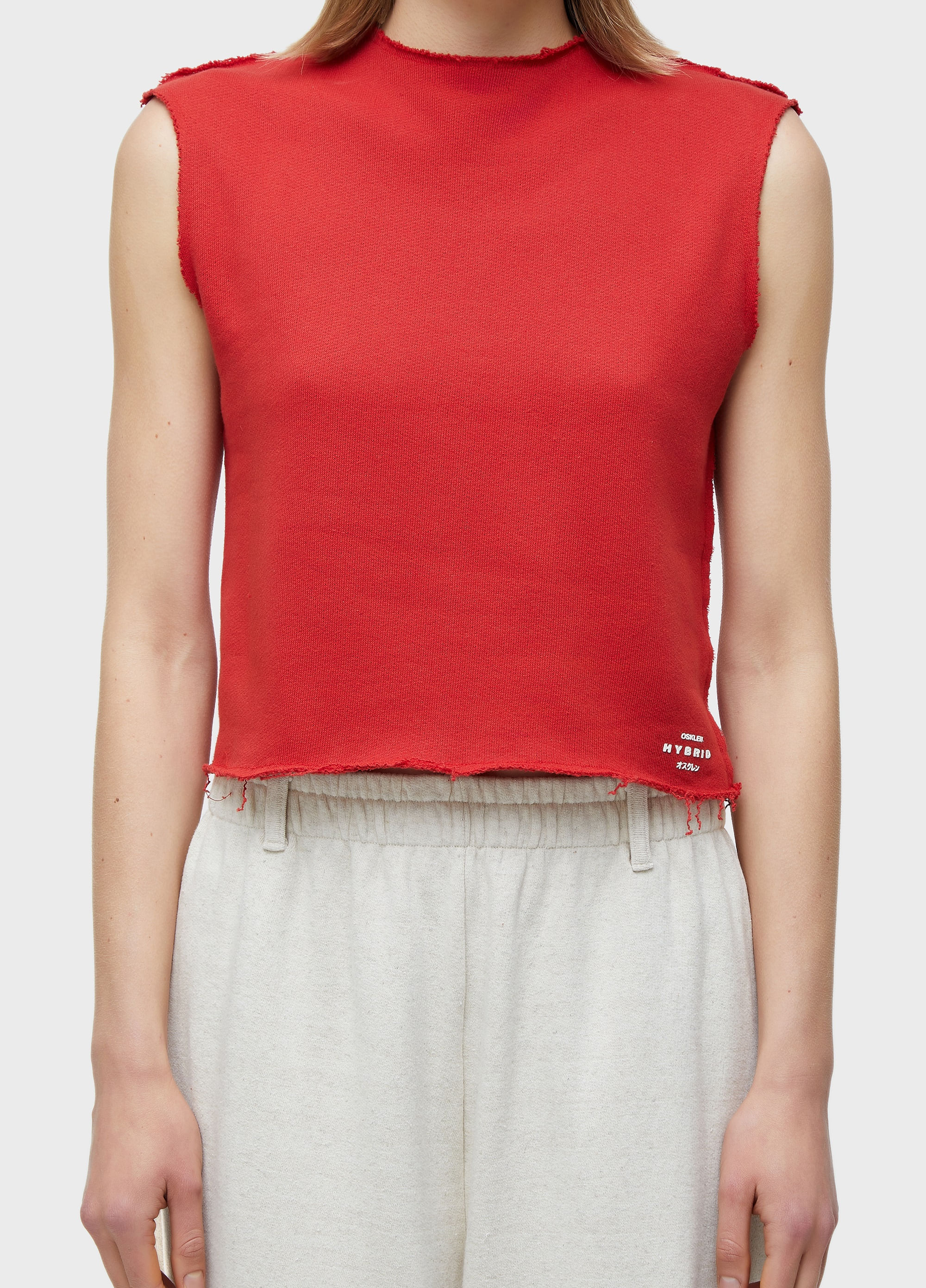 Sleeveless double face eco