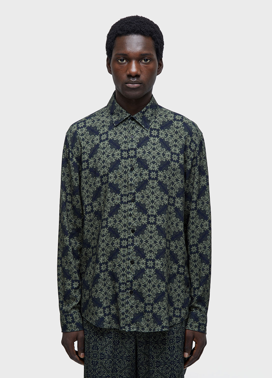Camisa tile blue
