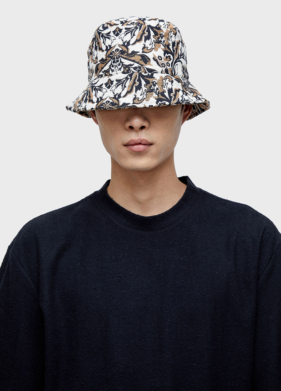 Chapéu double jacquard