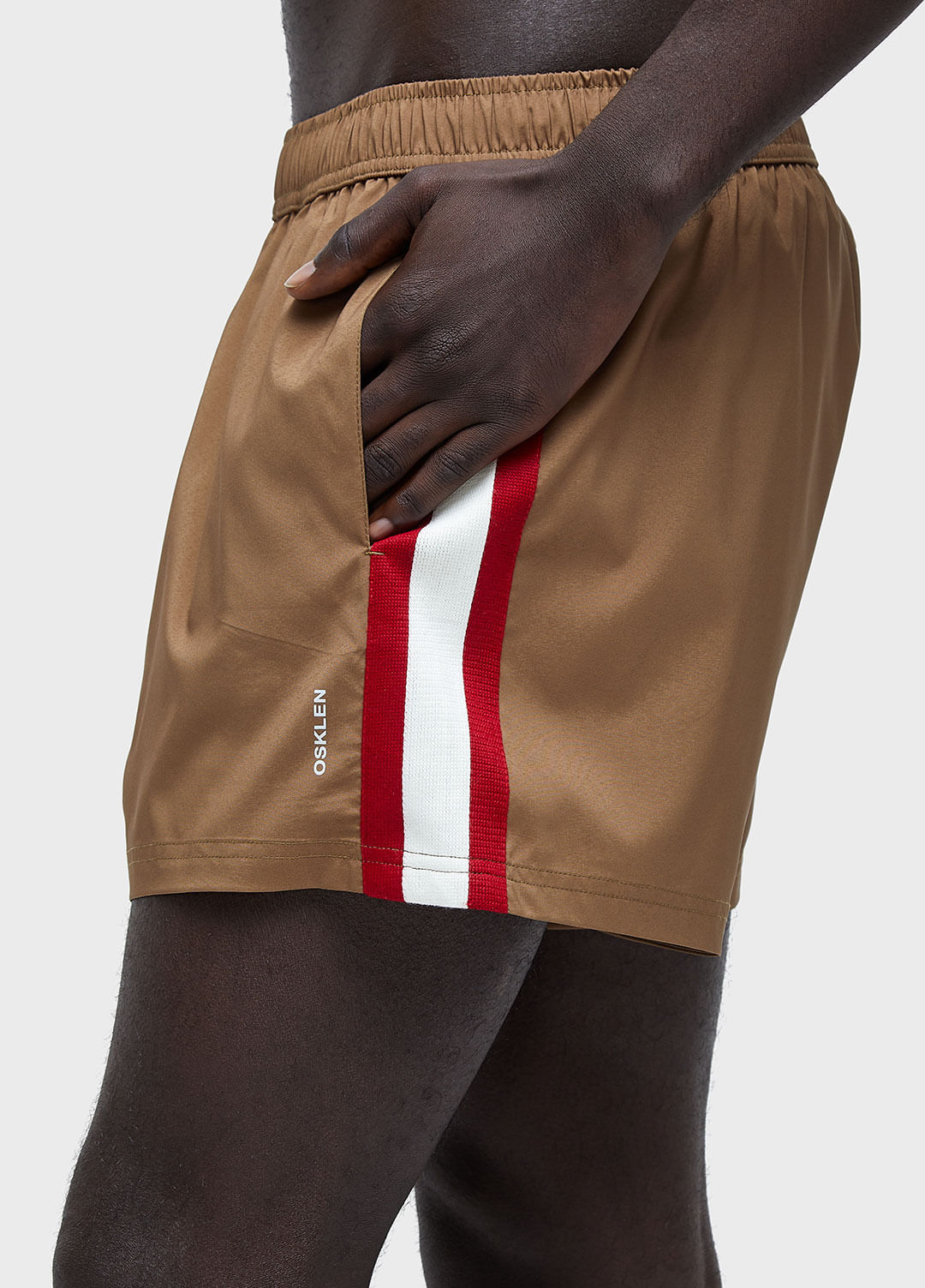 Resort short aquaone urban color stripes