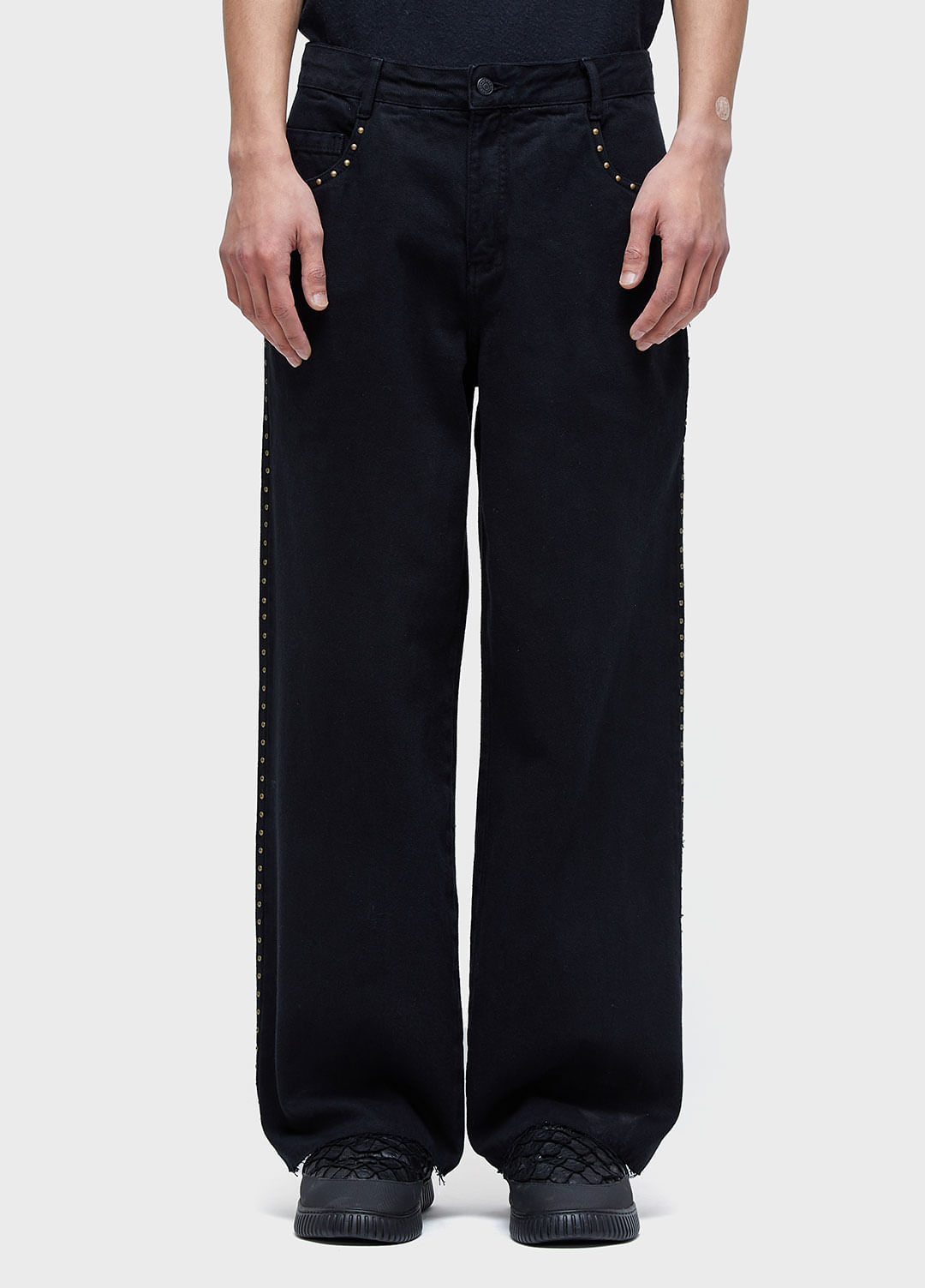 Calça jeans cotton twill