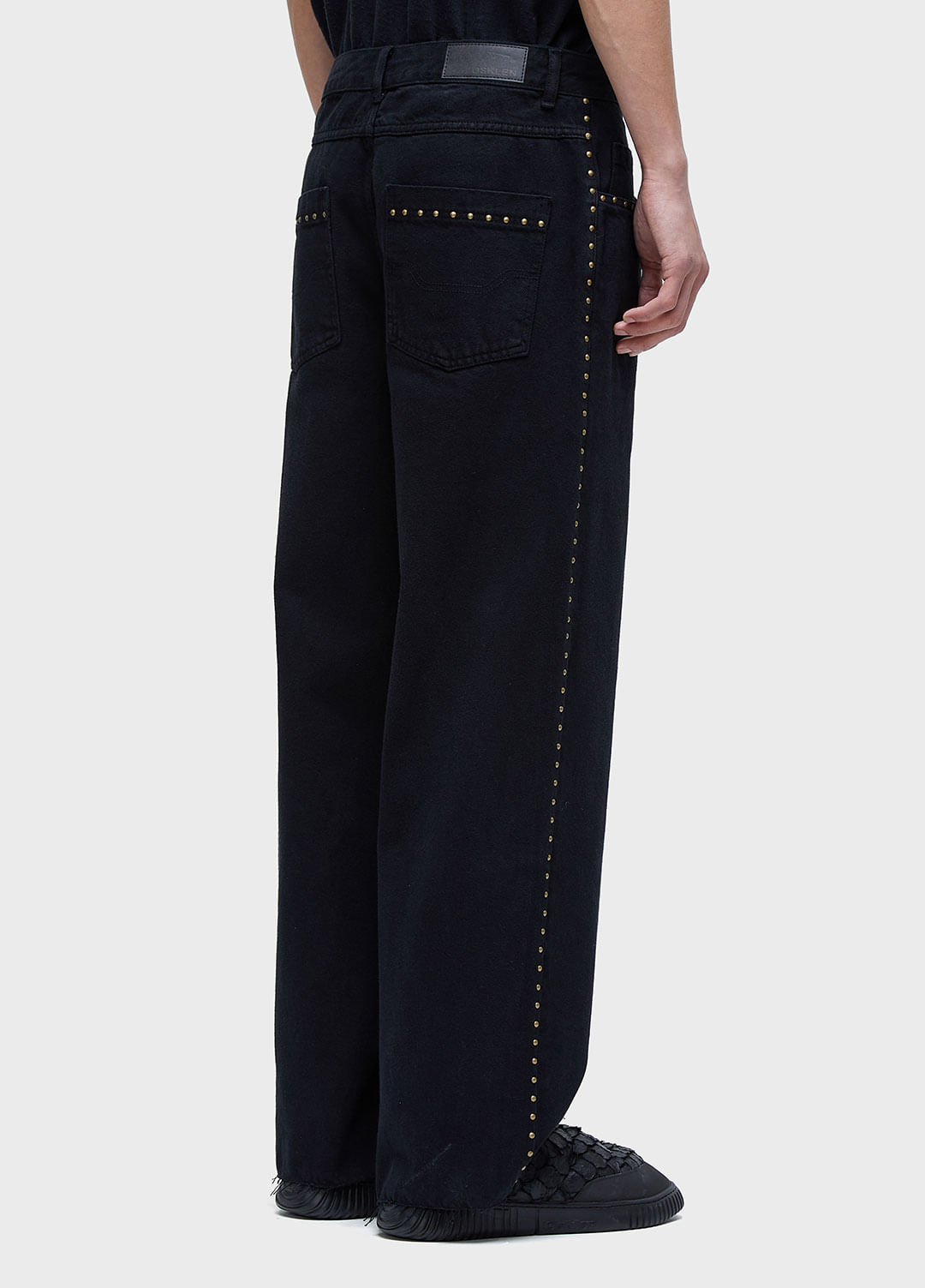 Calça jeans cotton twill