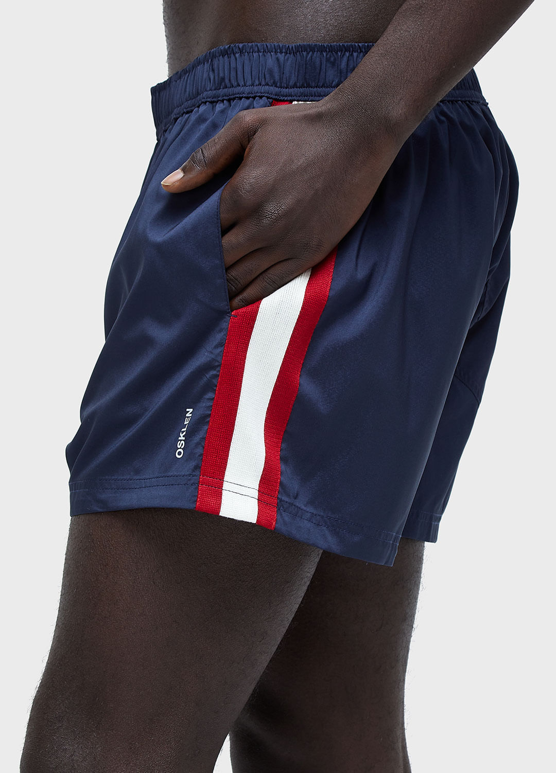 Resort short aquaone urban color stripes