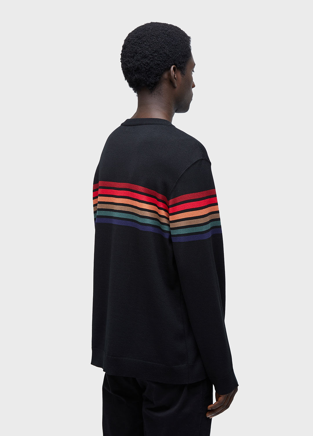 Sweater tricot vintage stripes