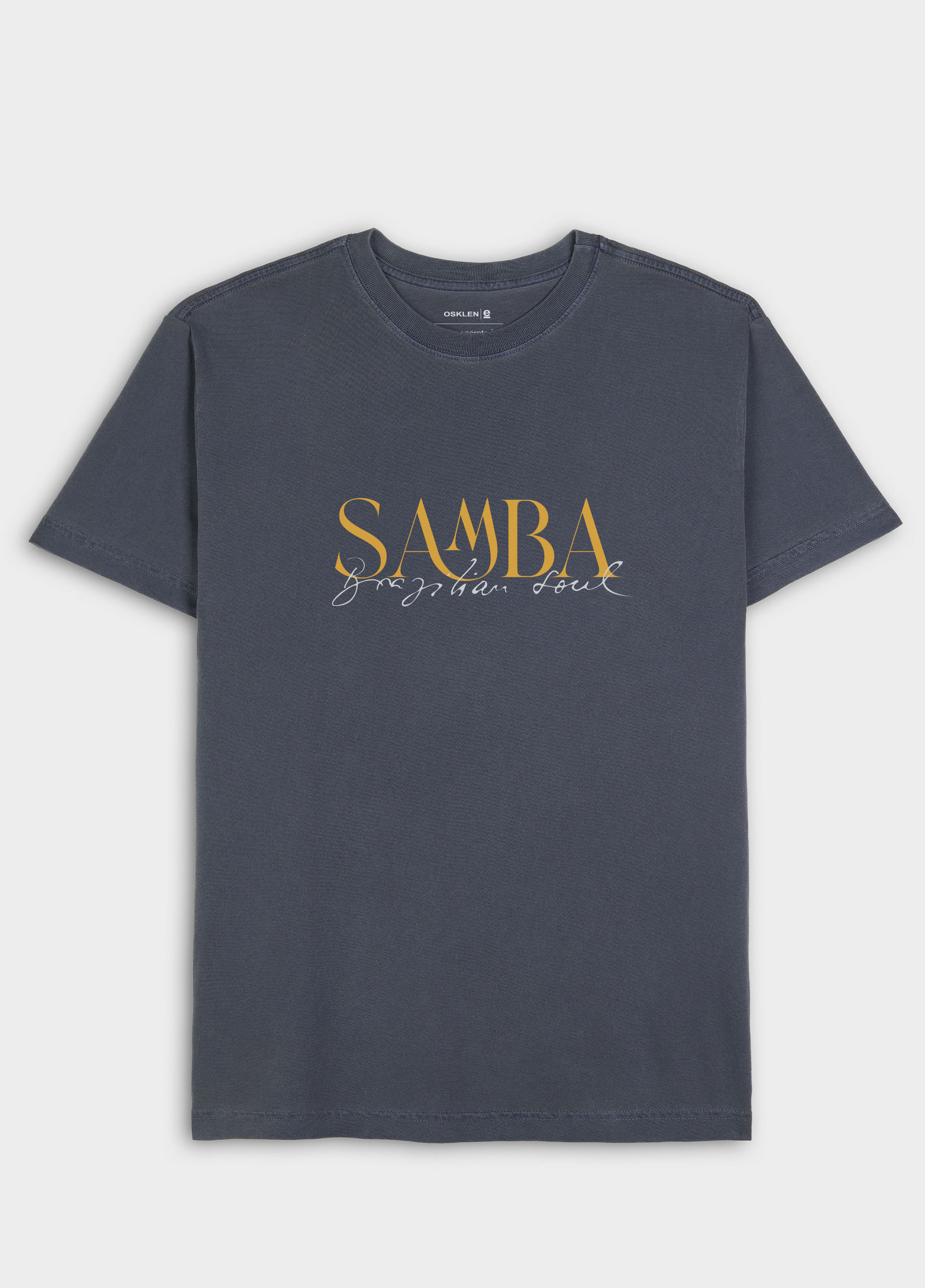 T-shirt stone samba serifado