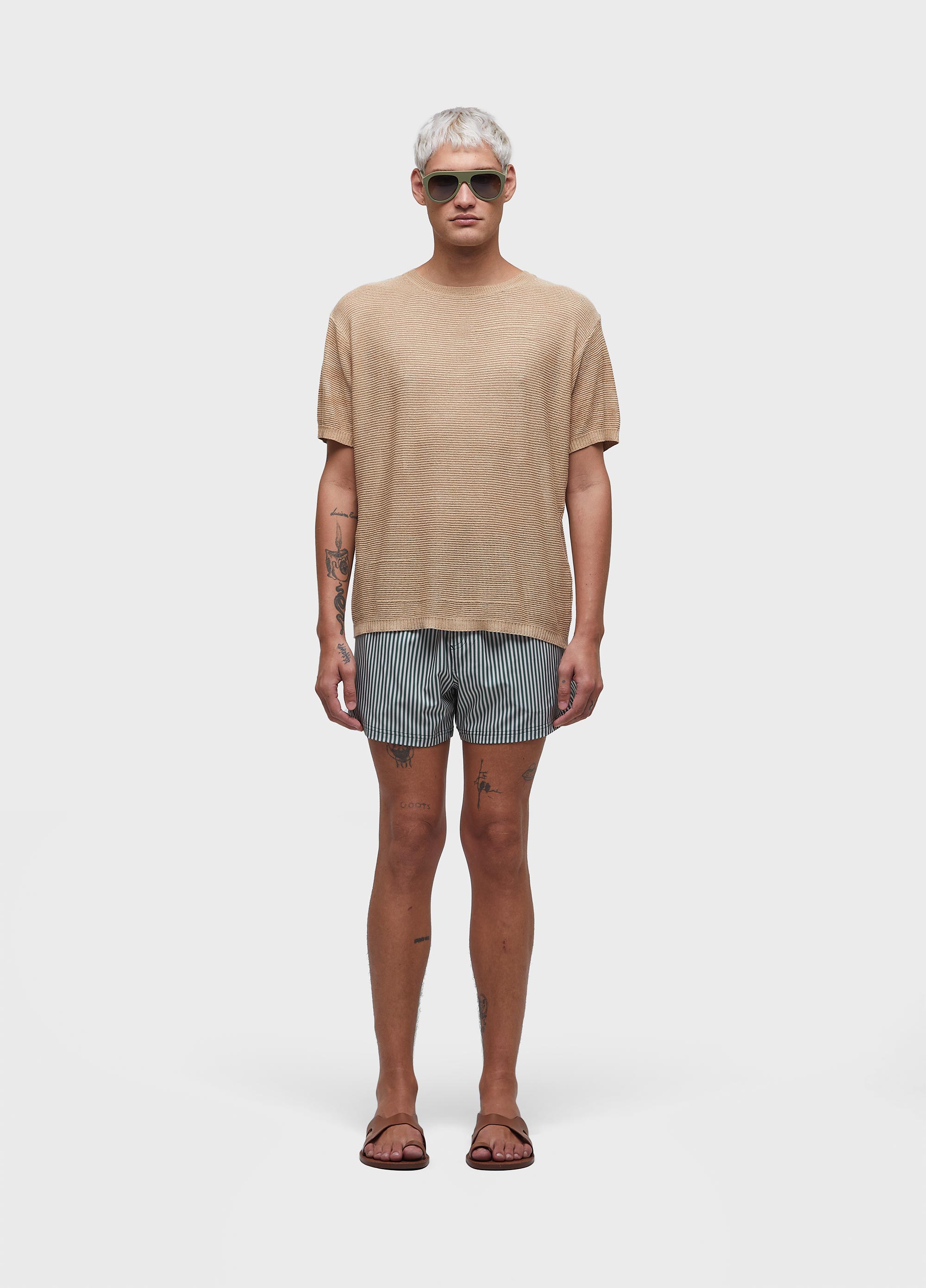 T-shirt tricot cork