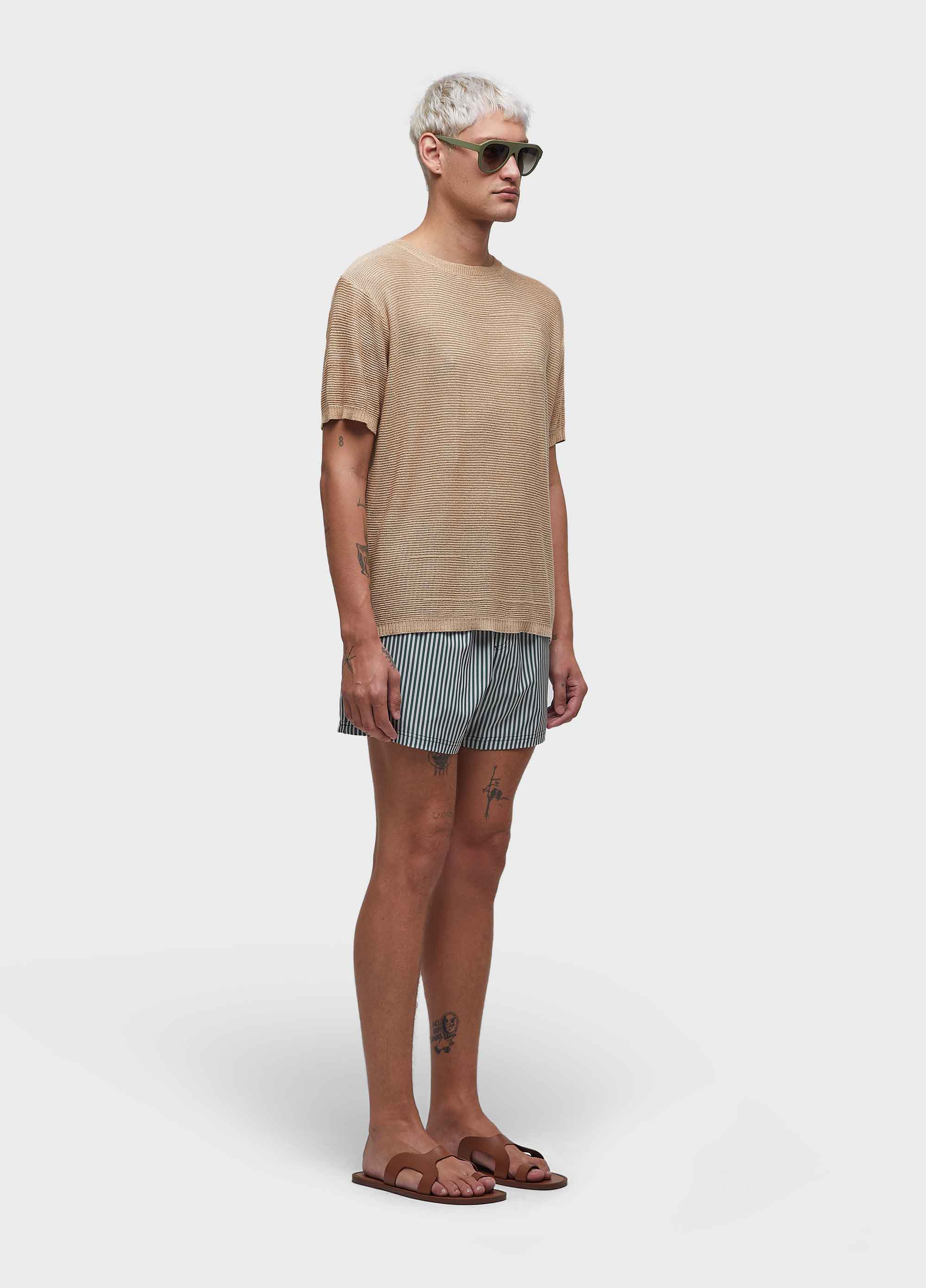 T-shirt tricot cork