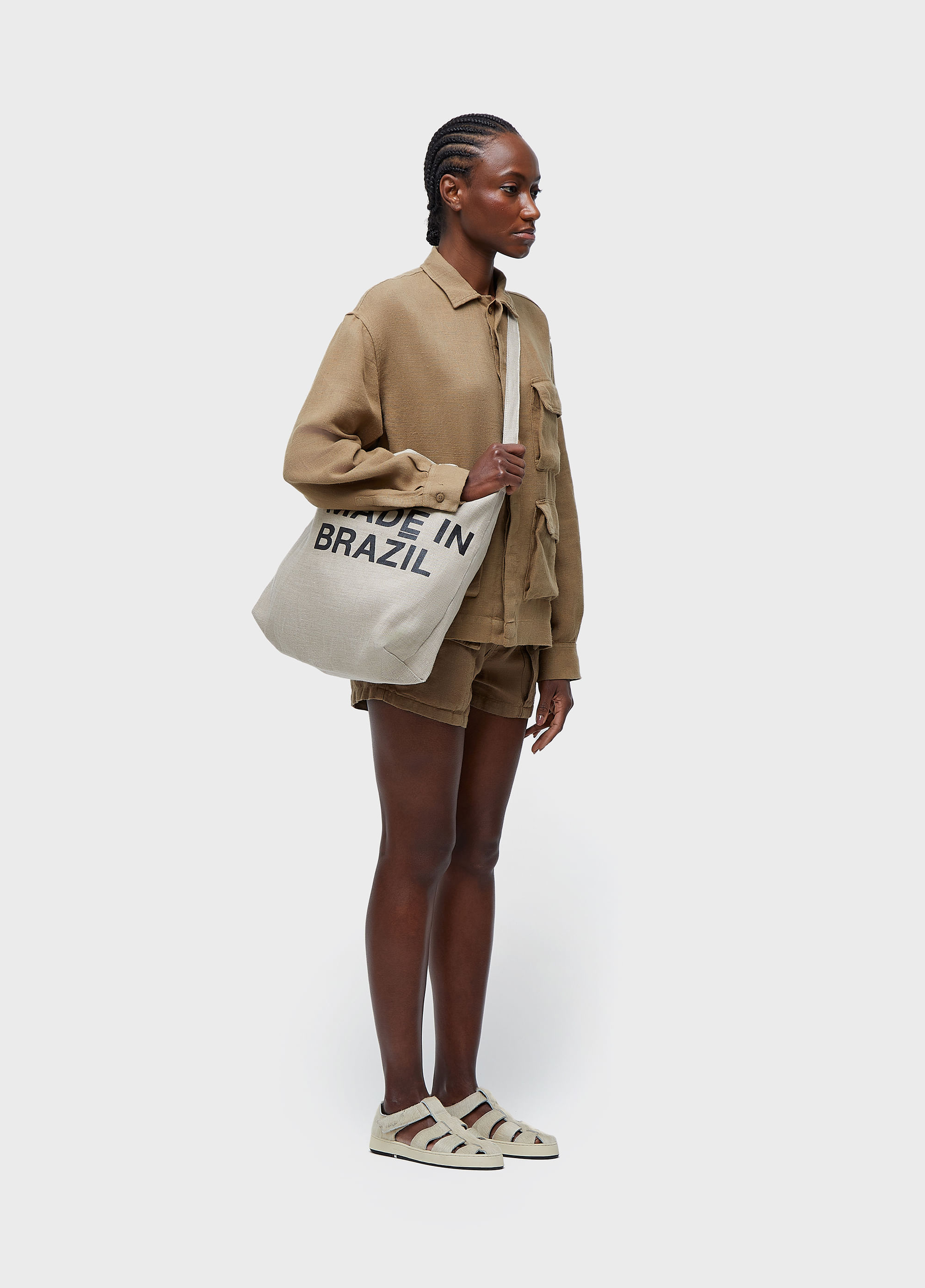 Short  linen pockets