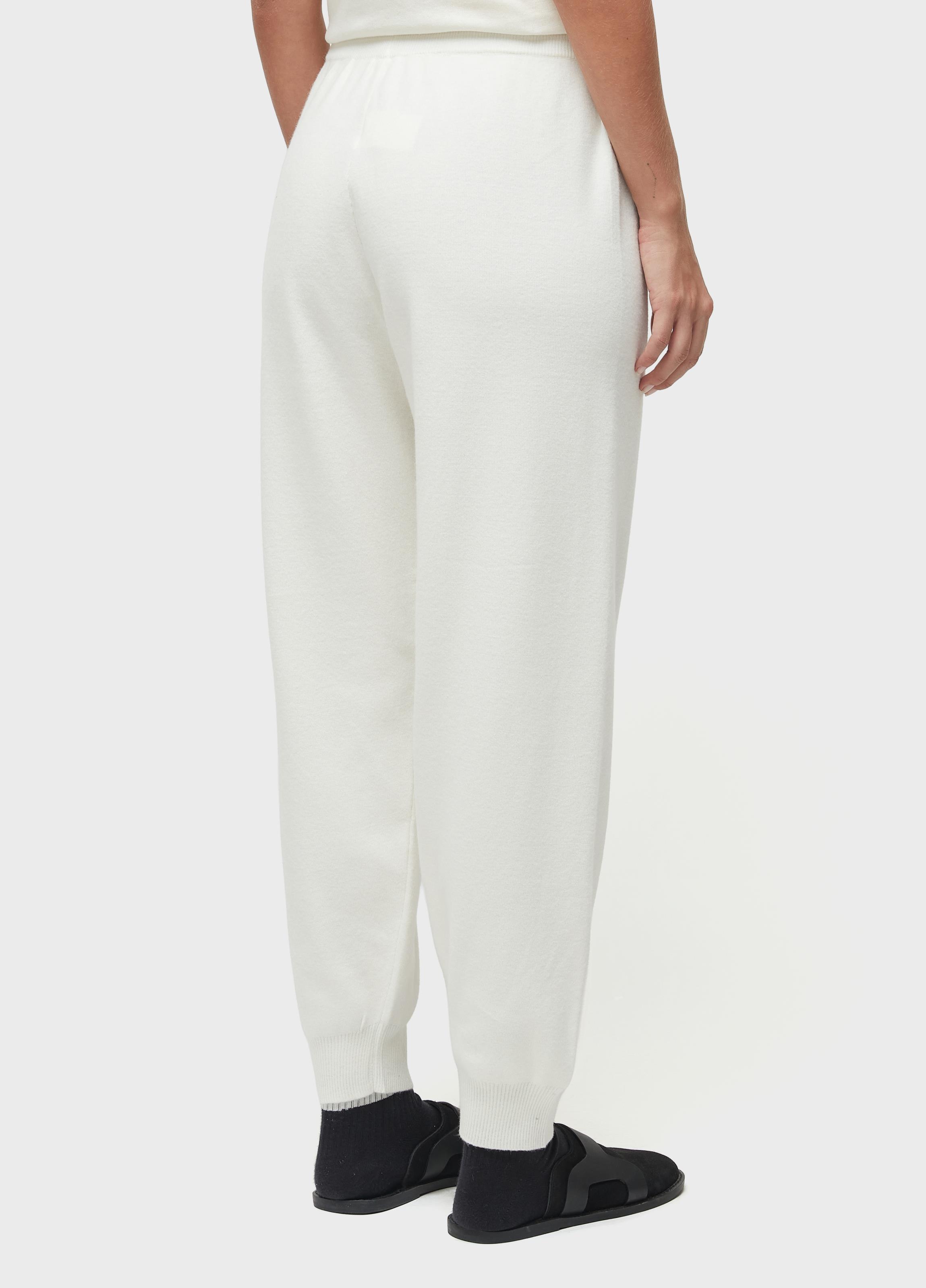 Calça tricot relaxed fit