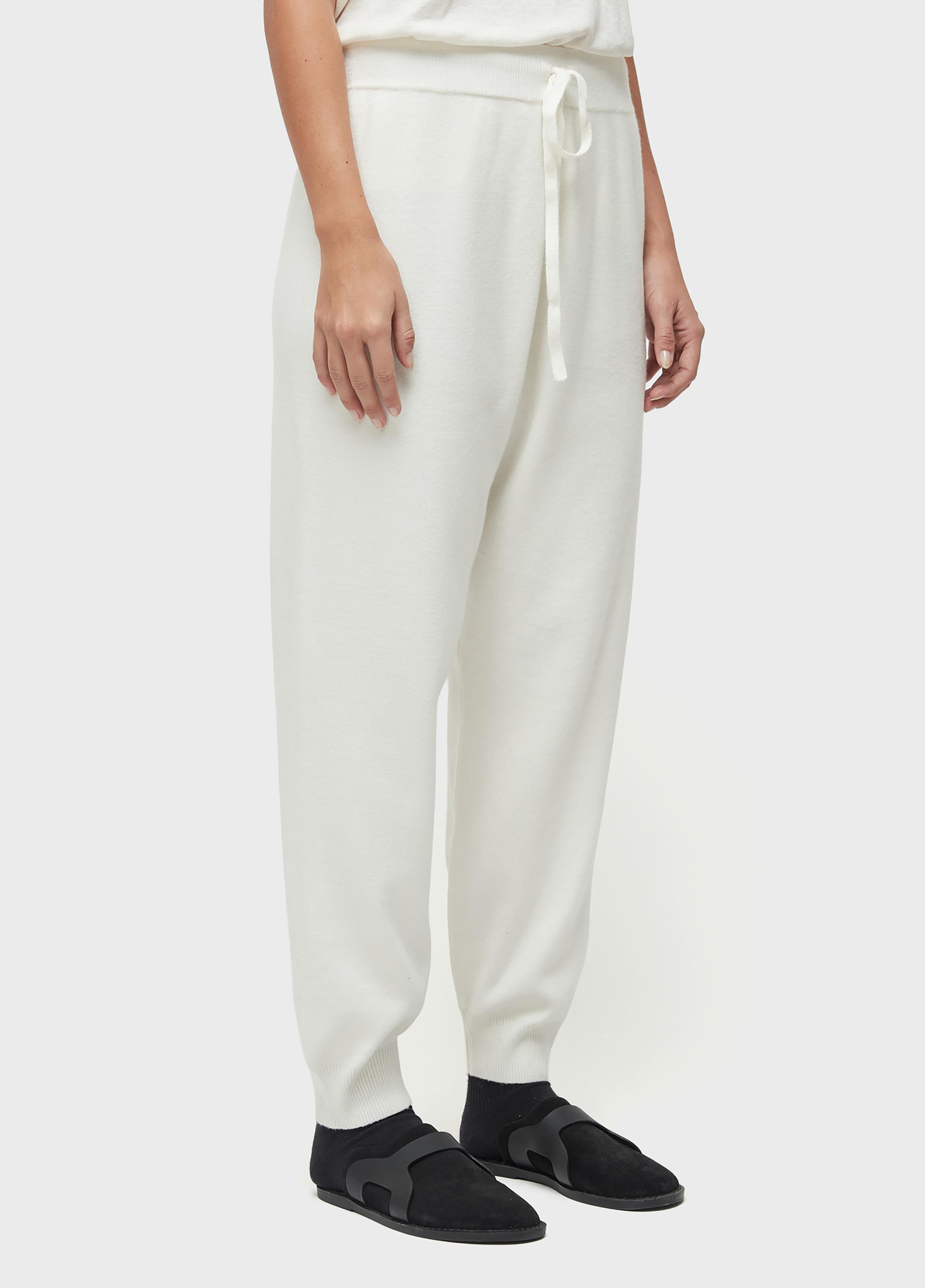 Calça tricot relaxed fit