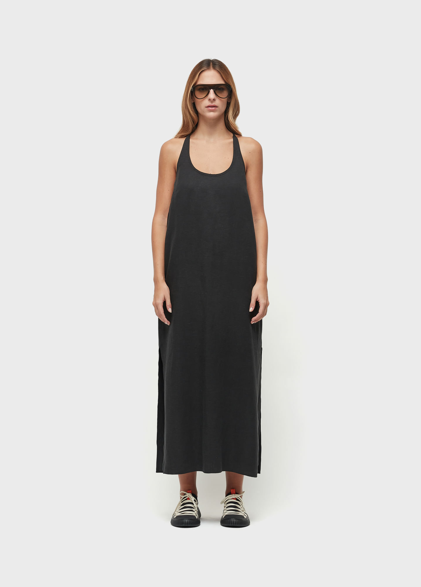 Vestido alça longui