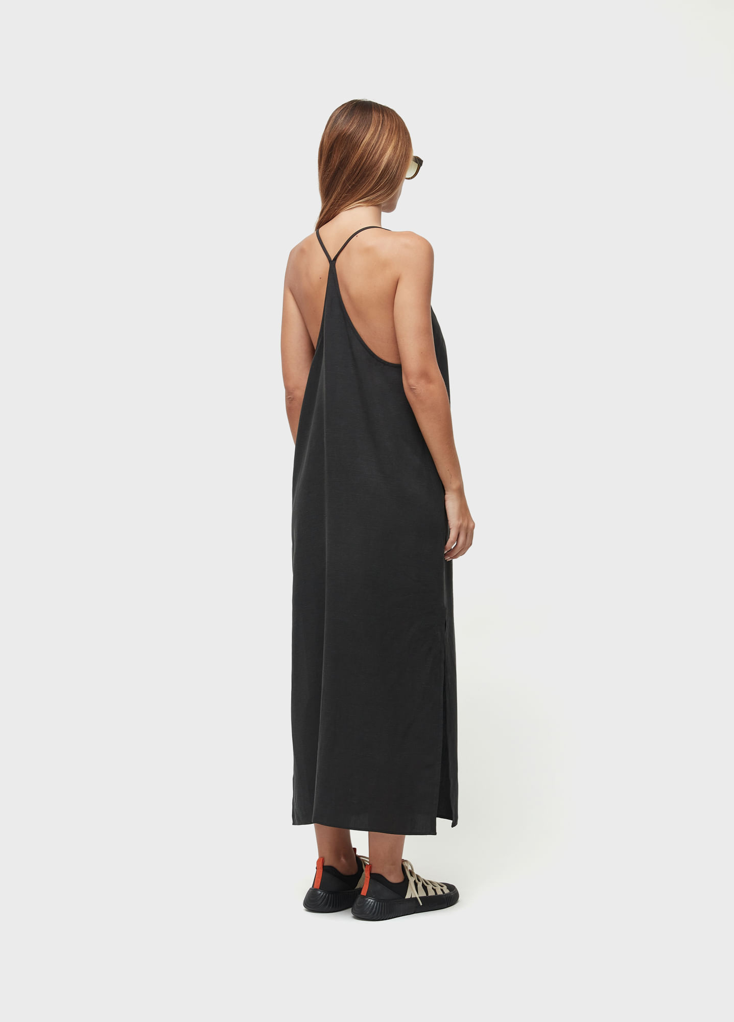 Vestido alça longui