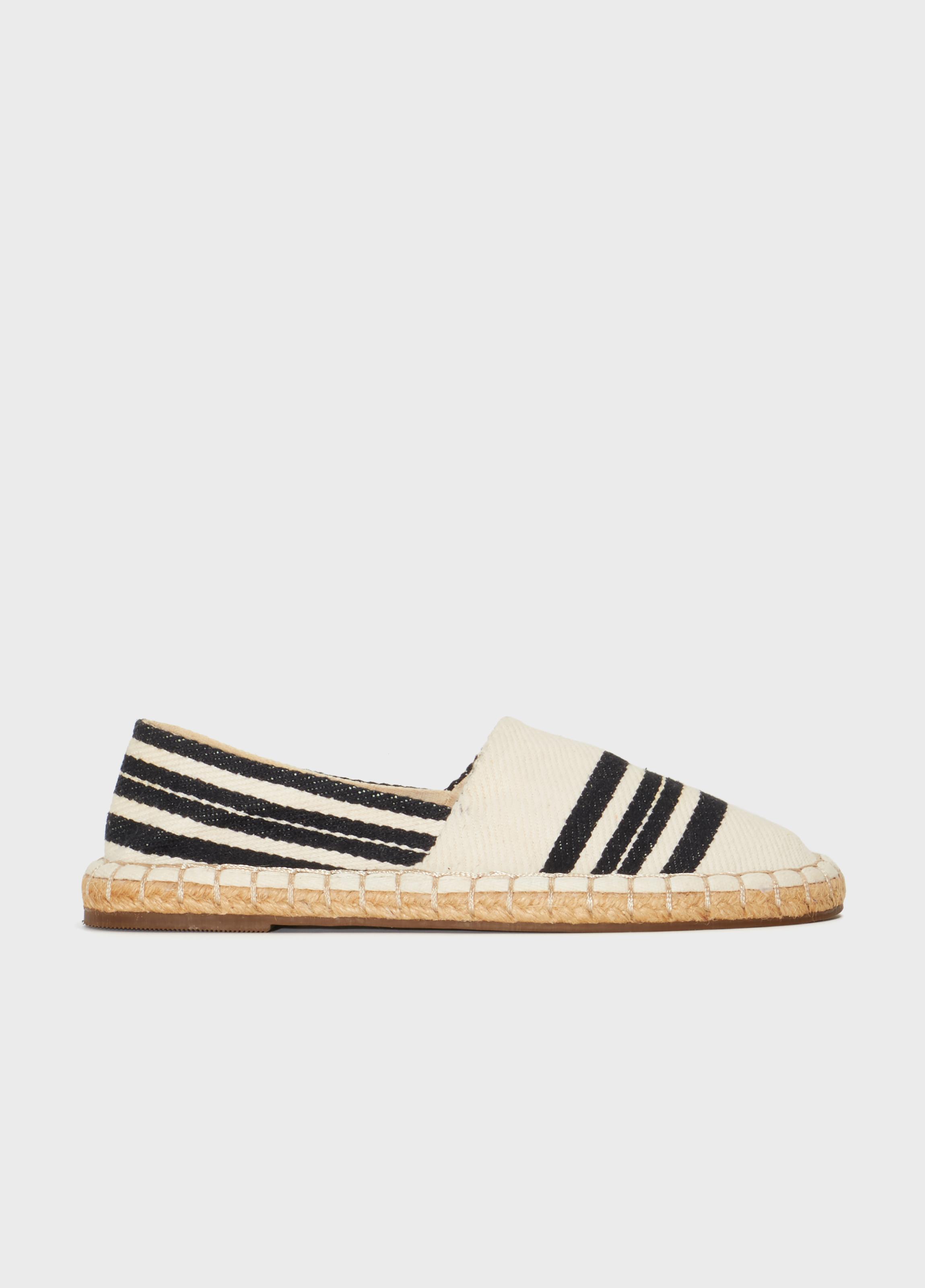 Espadrille listras eco