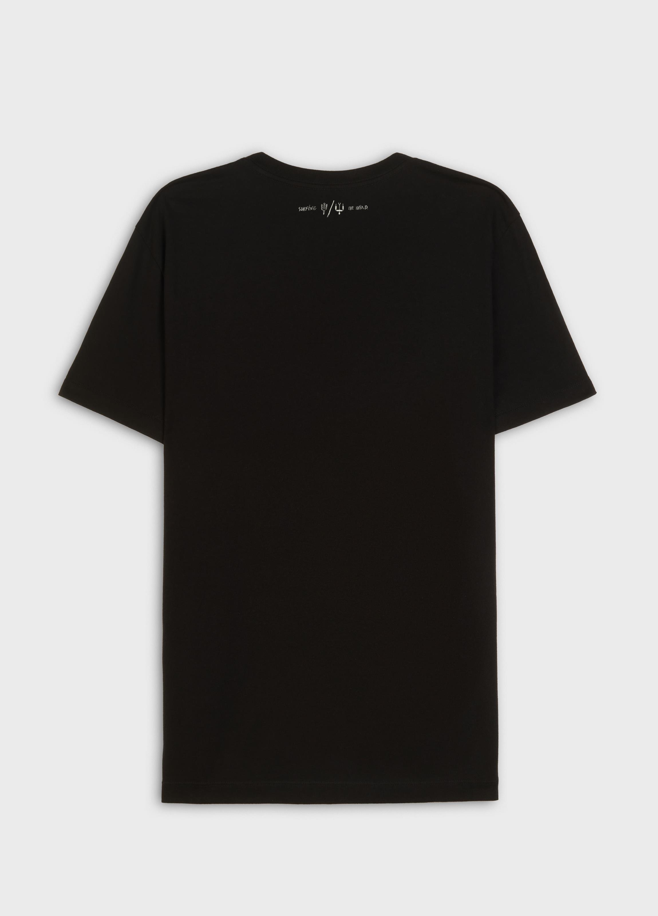 T-shirt slim vintage kite icons MC