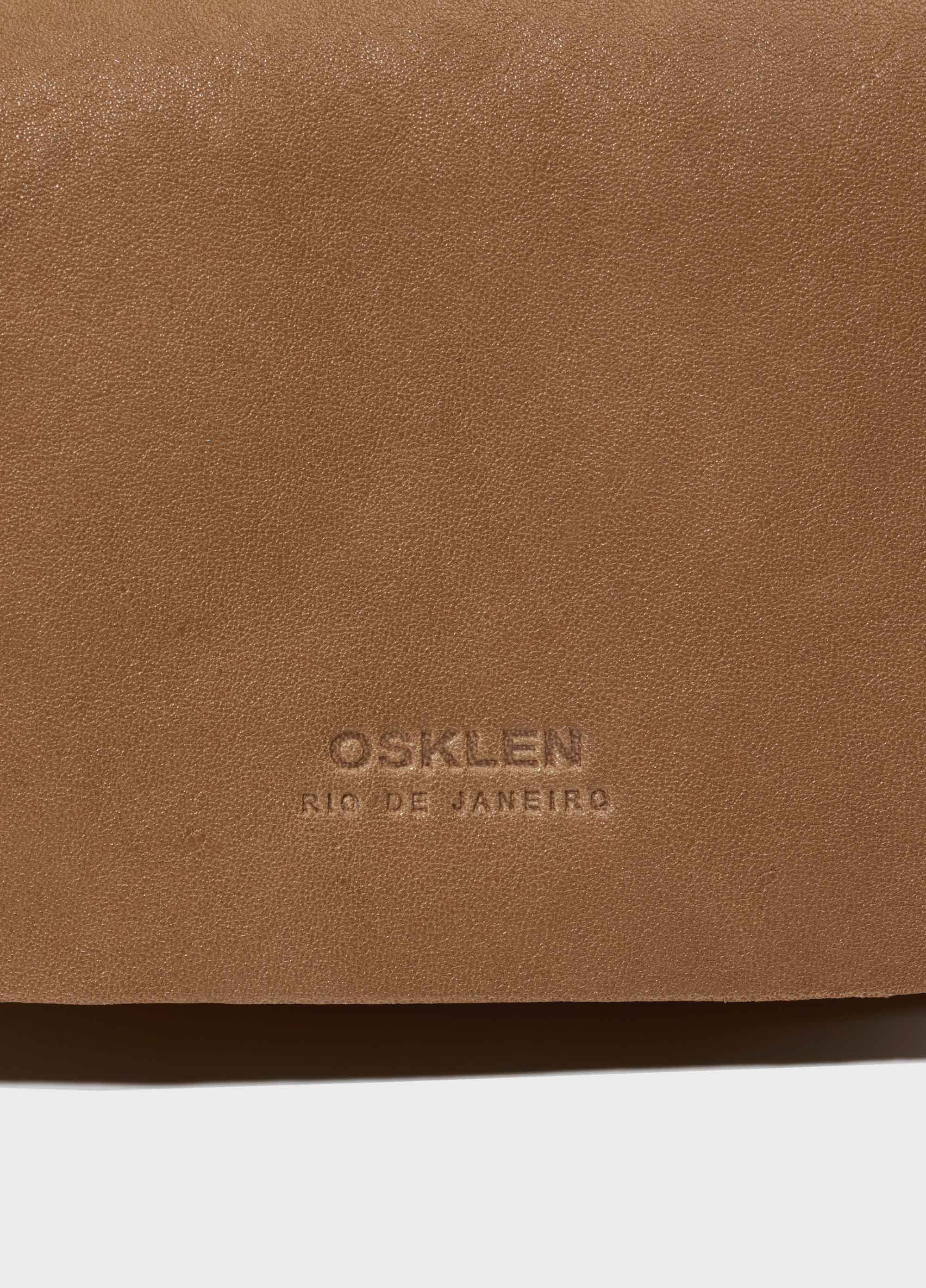 Mini leather crossbody e-basics