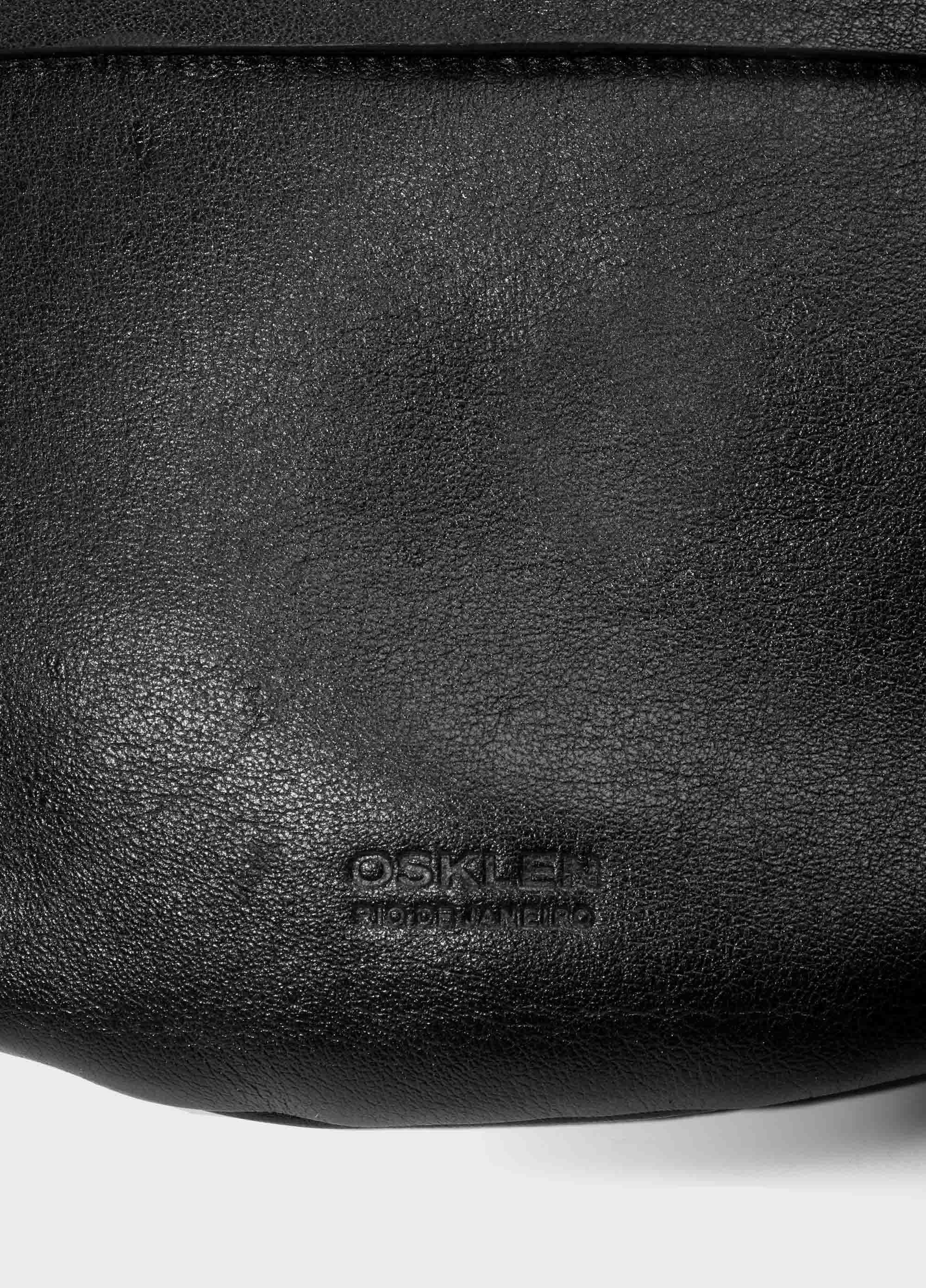 Pochete leather e-basics