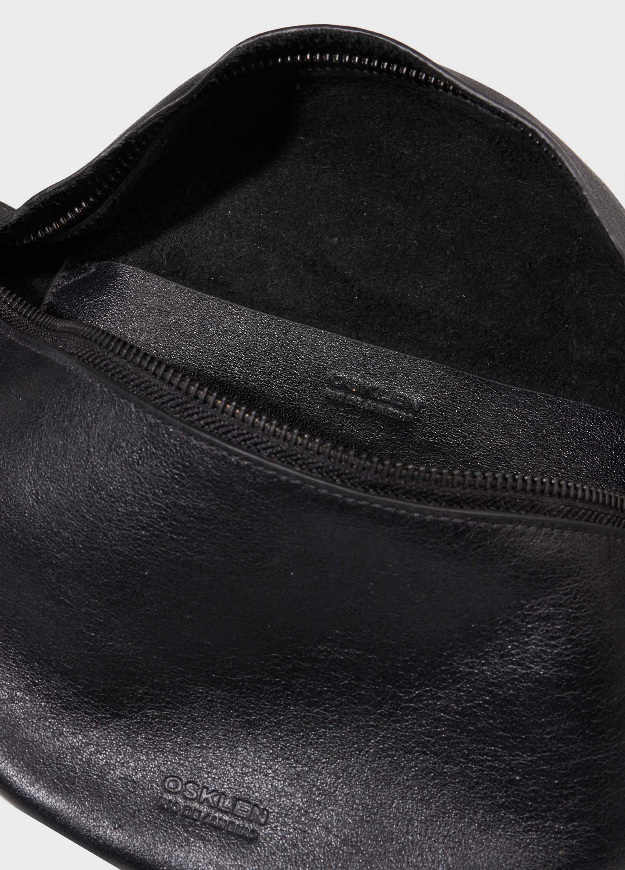 Pochete leather e-basics