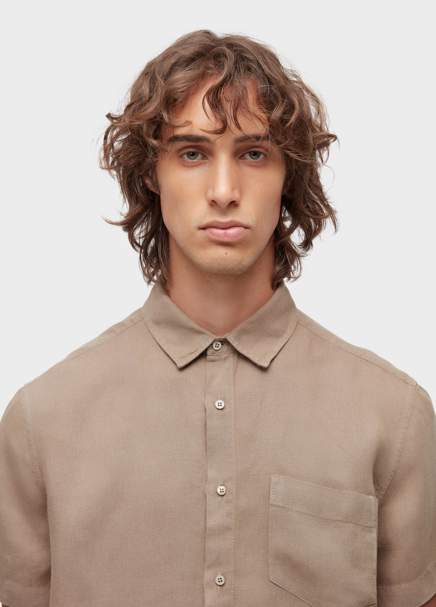 Camisa classic linen