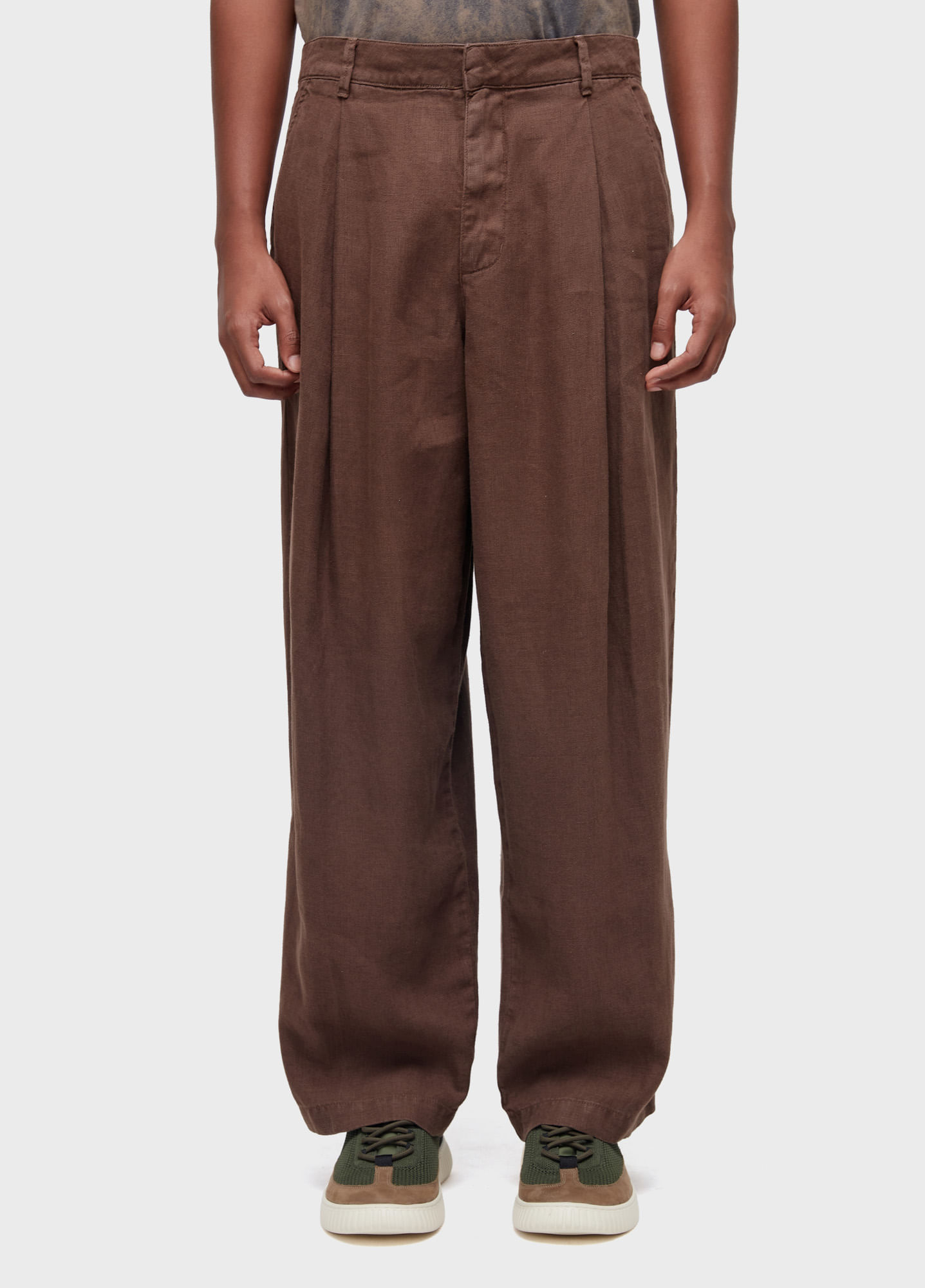 Calça alfaiataria linen new jazz
