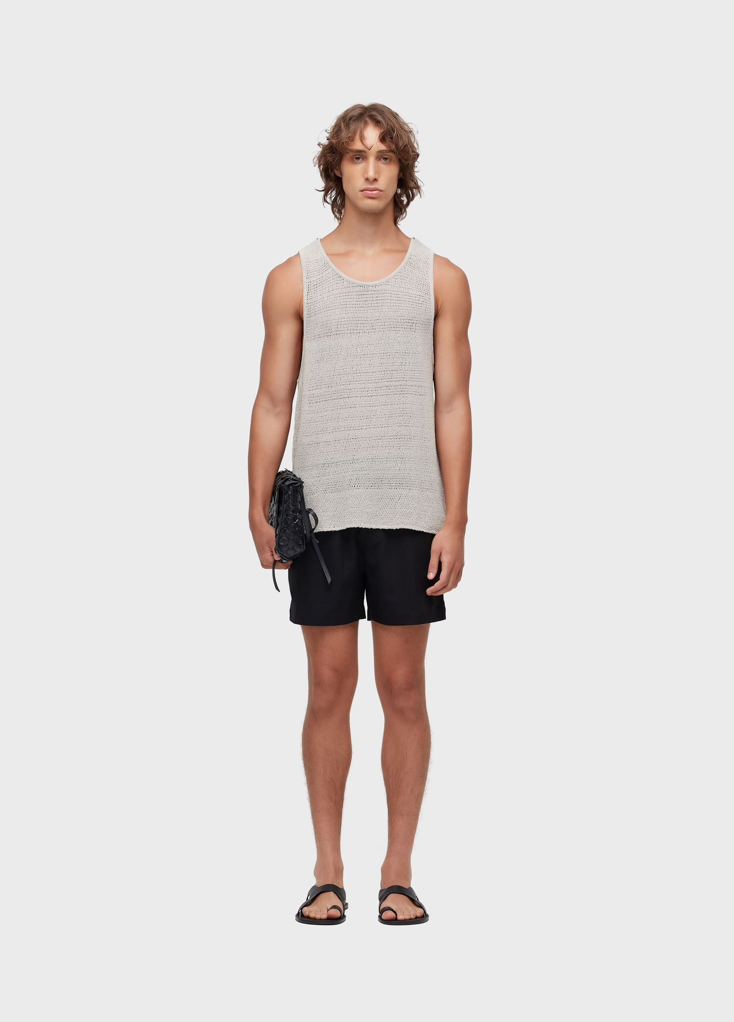 Bermuda alfaiataria knit