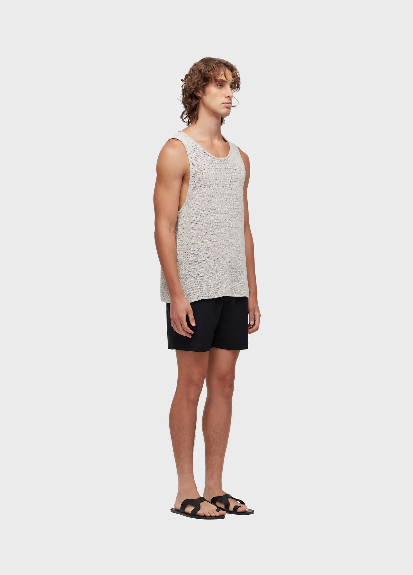 Bermuda alfaiataria knit
